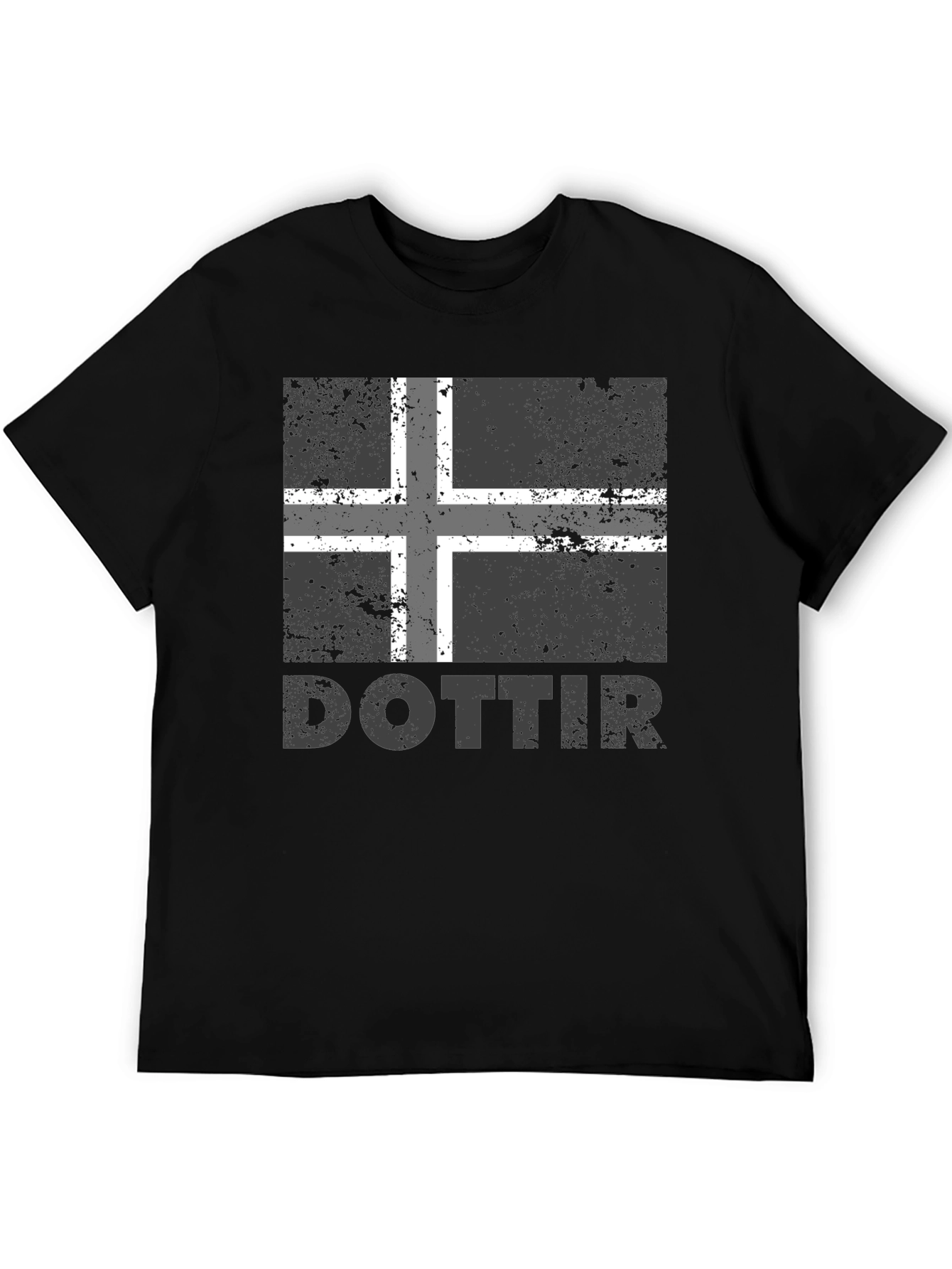 Dottir Iceland Flag T-Shirt