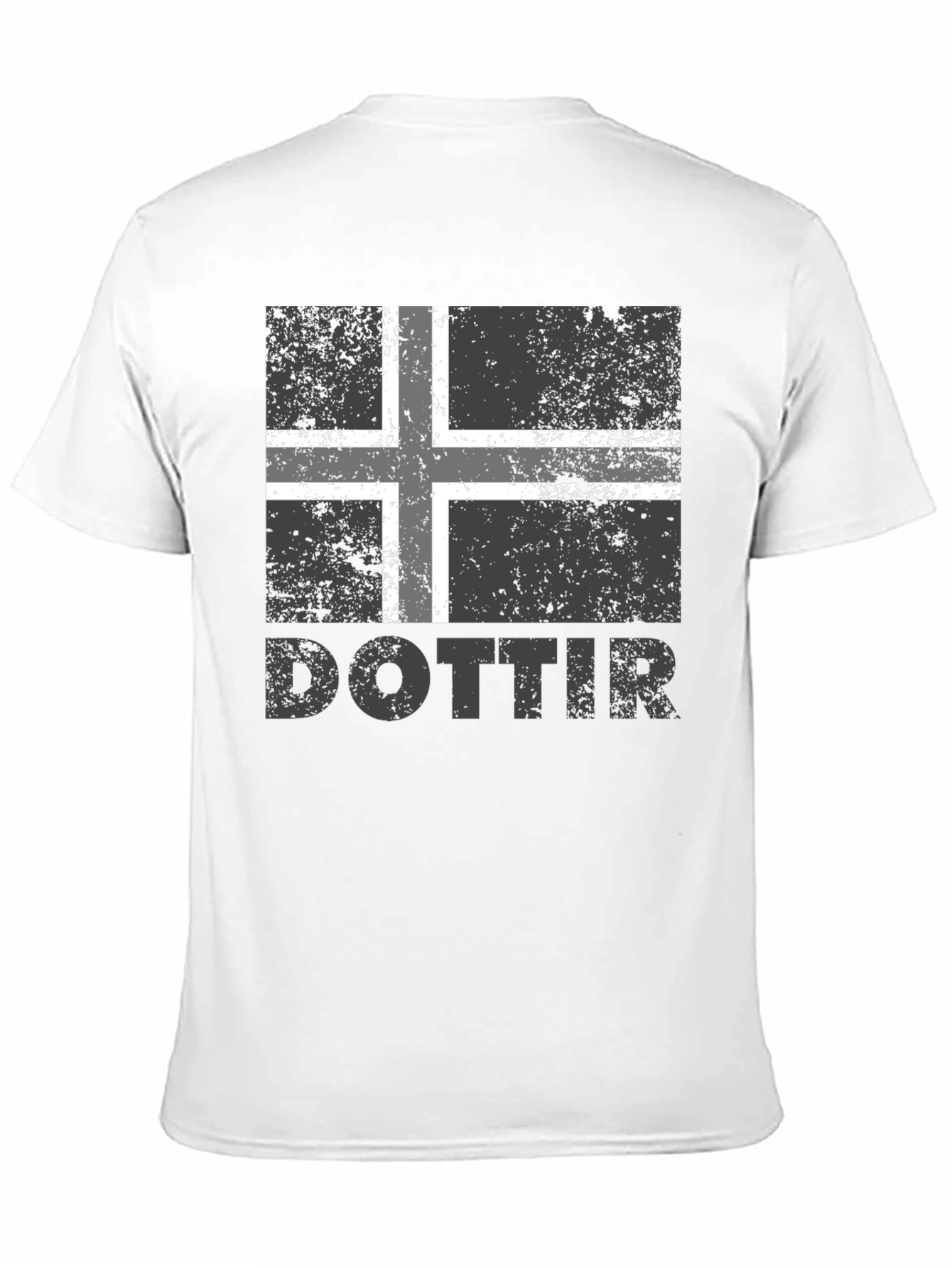 Dottir Iceland Flag T-Shirt