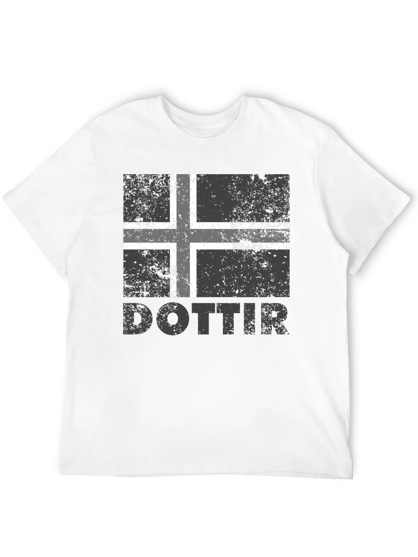 Dottir Iceland Flag T-Shirt