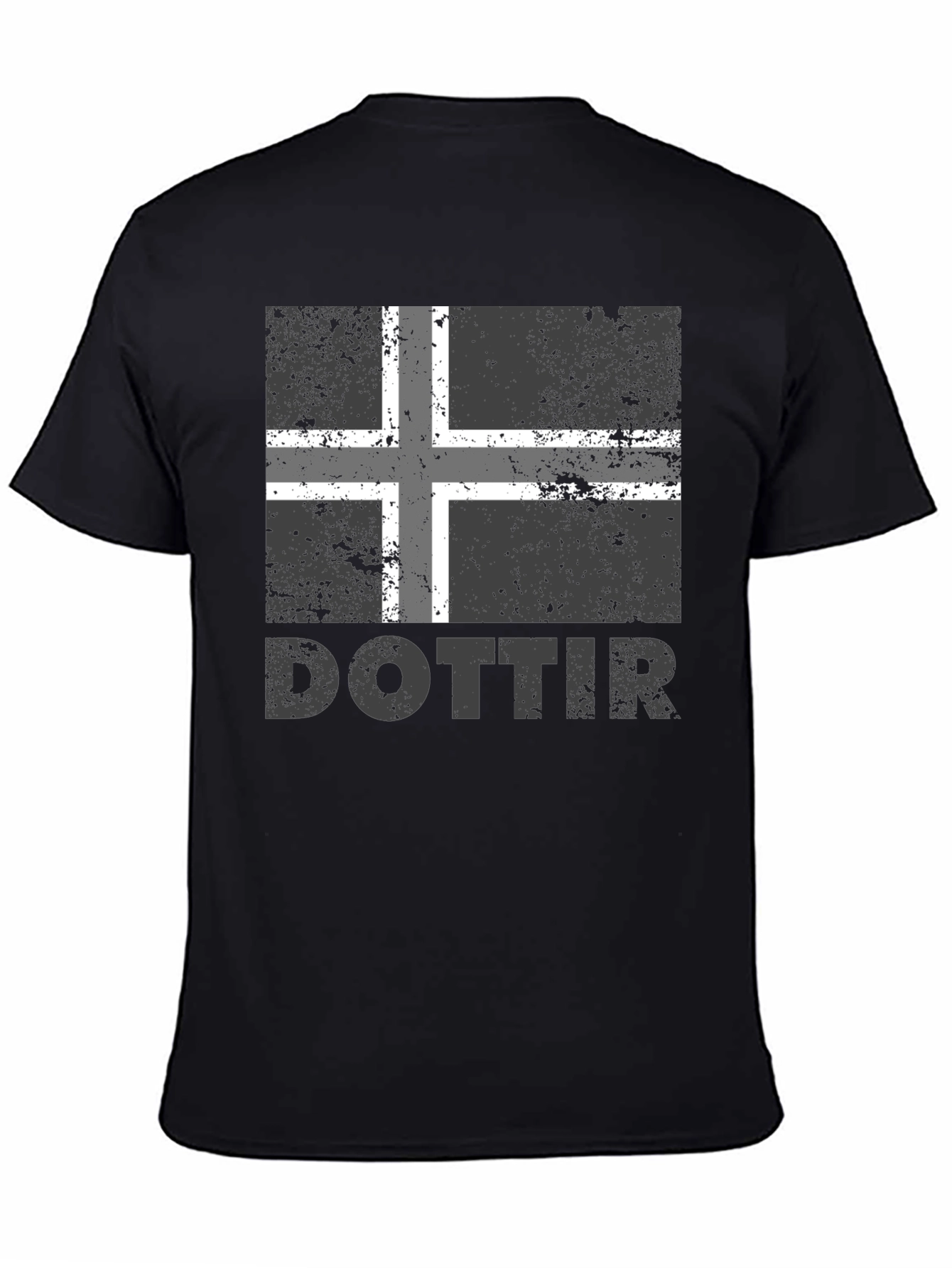 Dottir Iceland Flag T-Shirt
