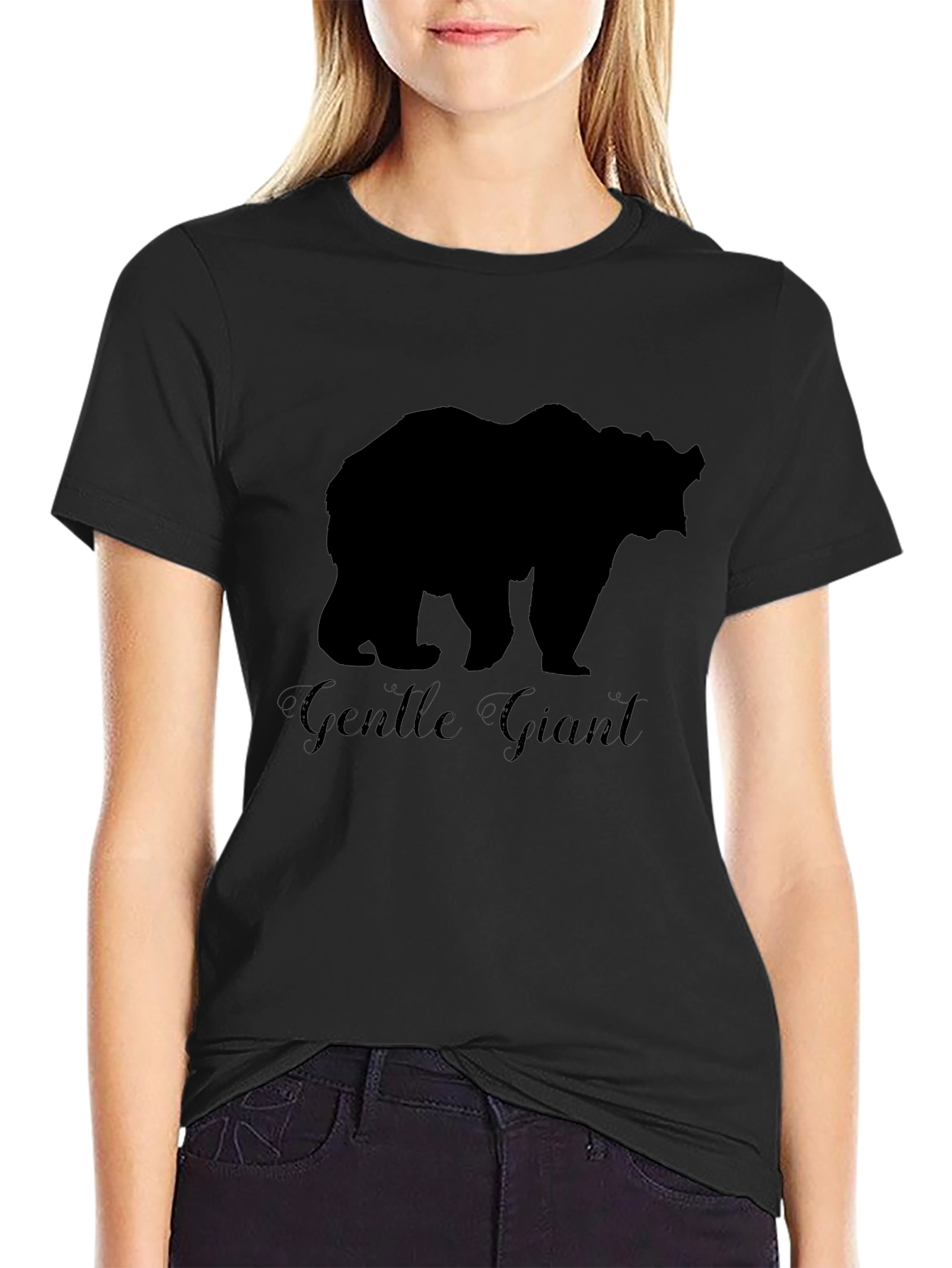 Gentle Giant Bear Black T-Shirt