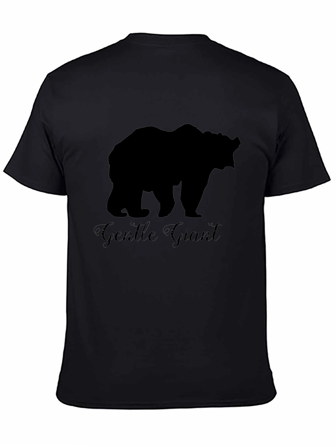 Gentle Giant Bear Black T-Shirt