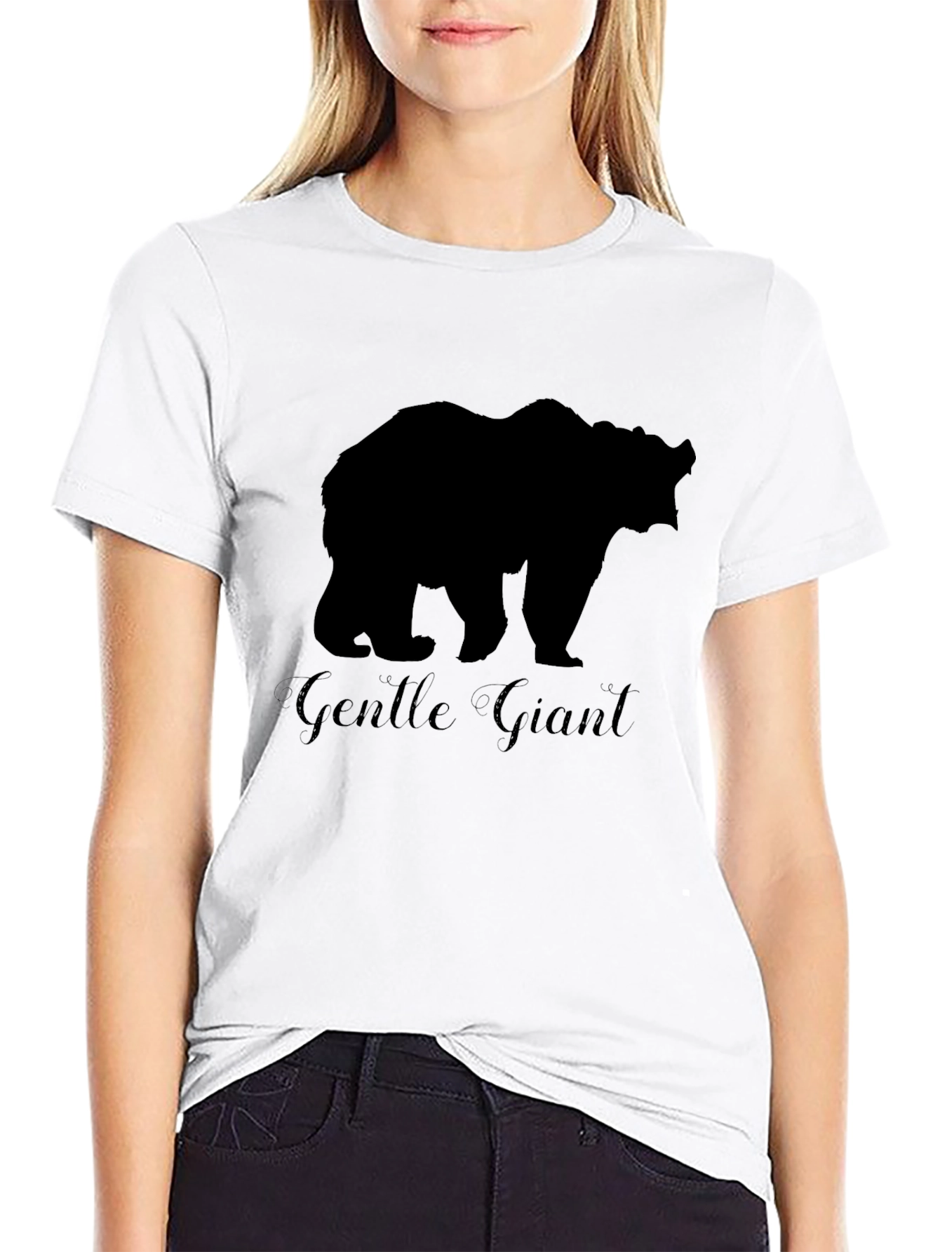 Gentle Giant Bear Black T-Shirt