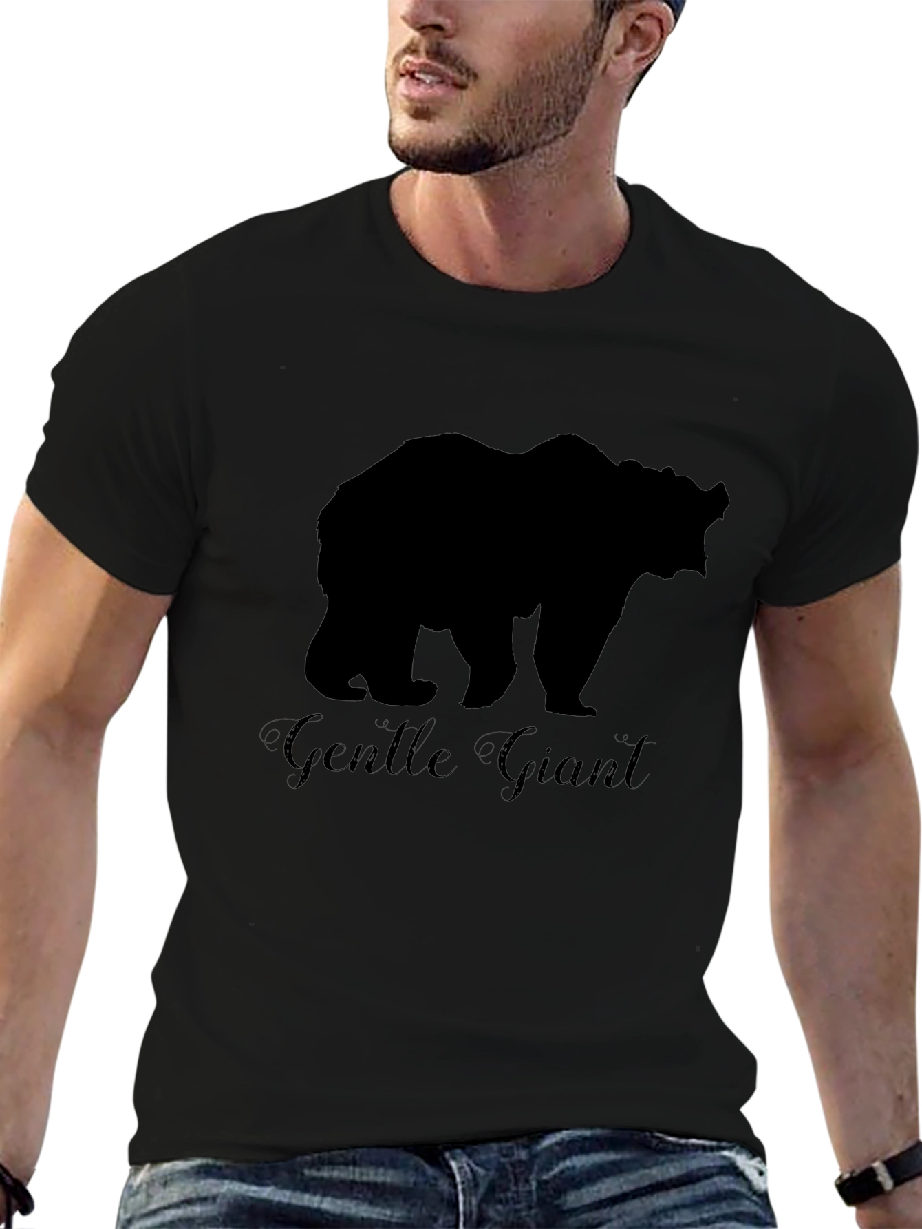 Gentle Giant Bear Black T-Shirt
