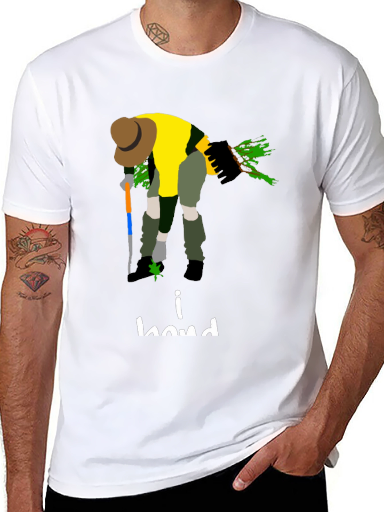 Gardener T-Shirt - I Hand Seed