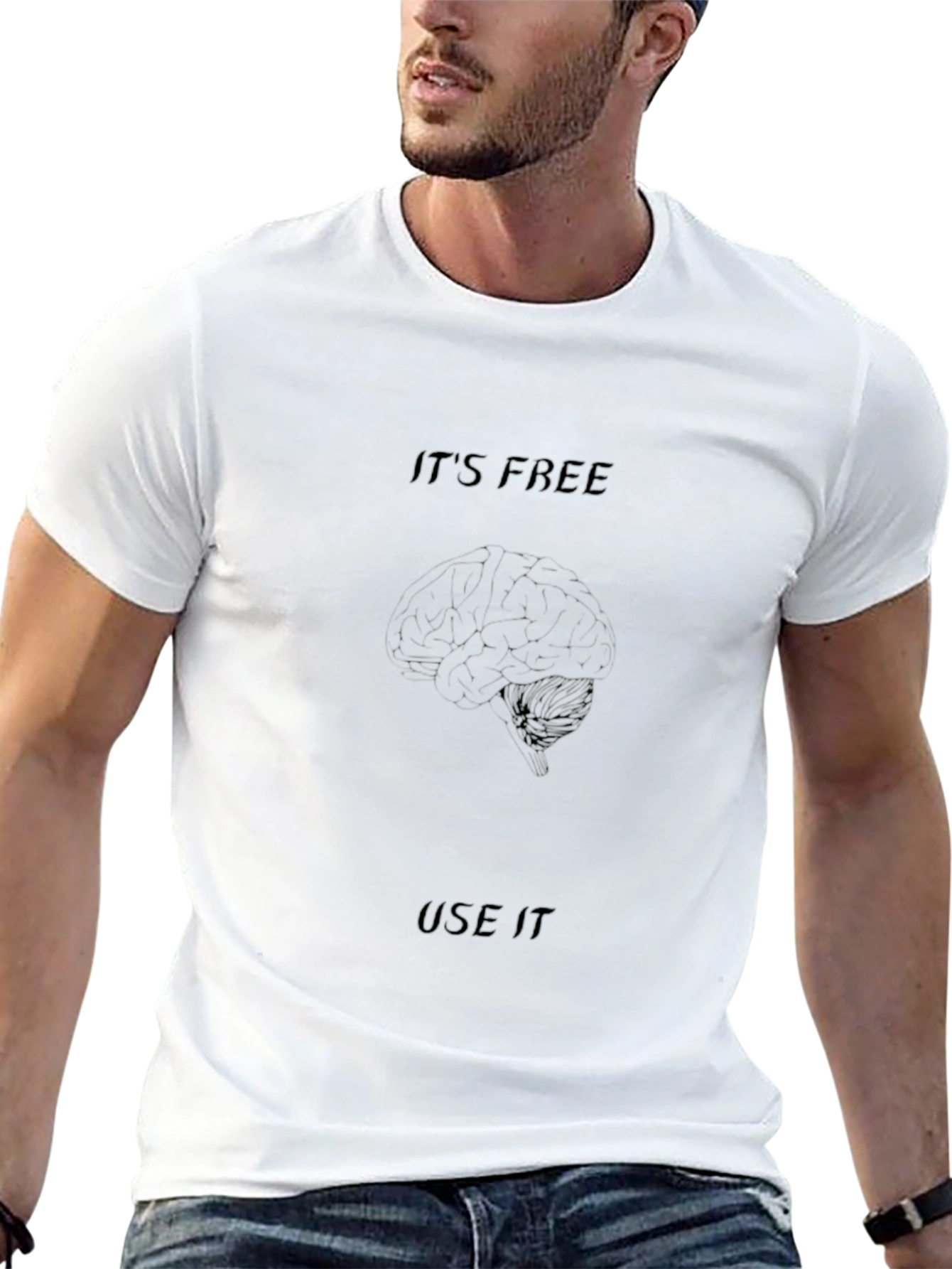 Its Free Use It Black T-Shirt