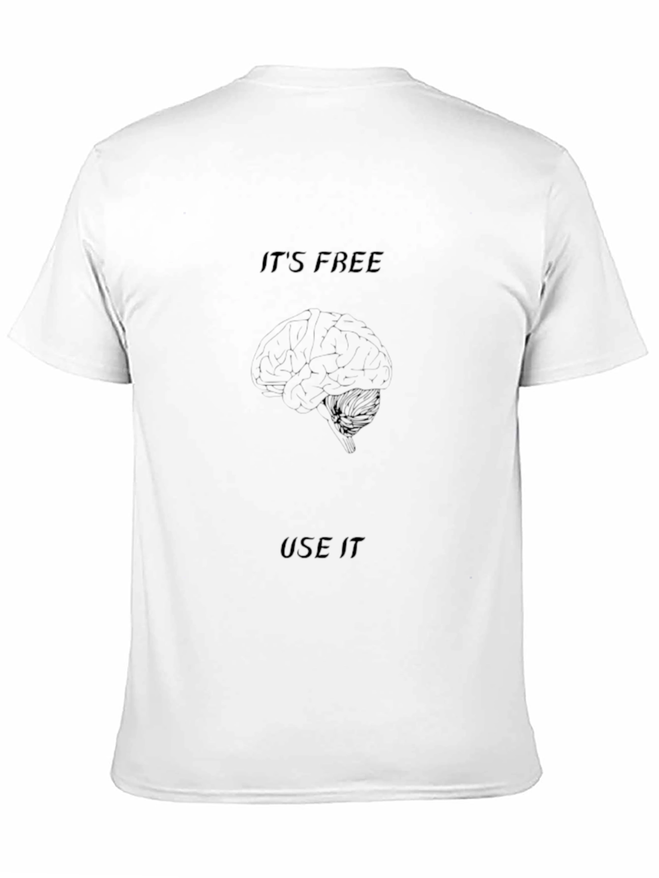 Its Free Use It Black T-Shirt