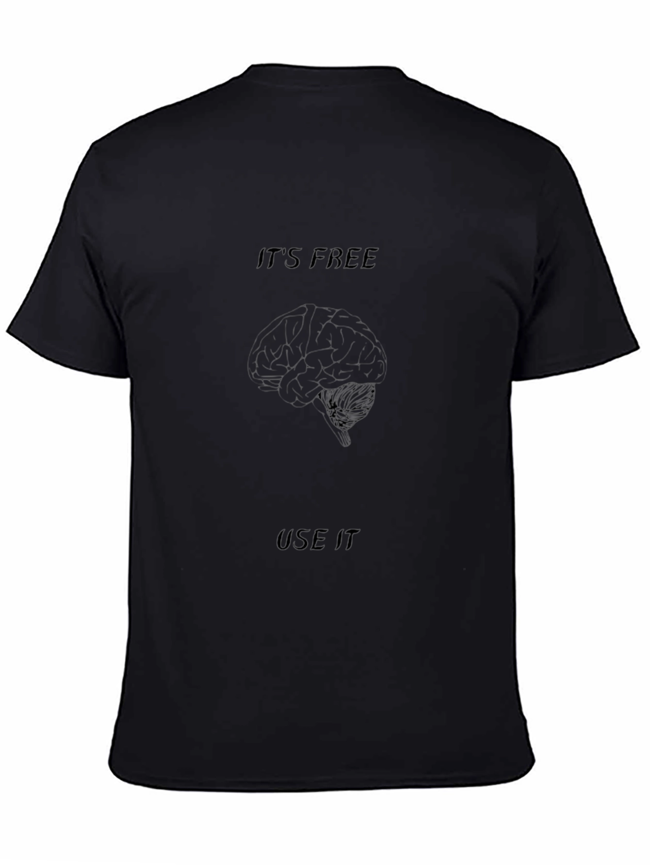 Its Free Use It Black T-Shirt