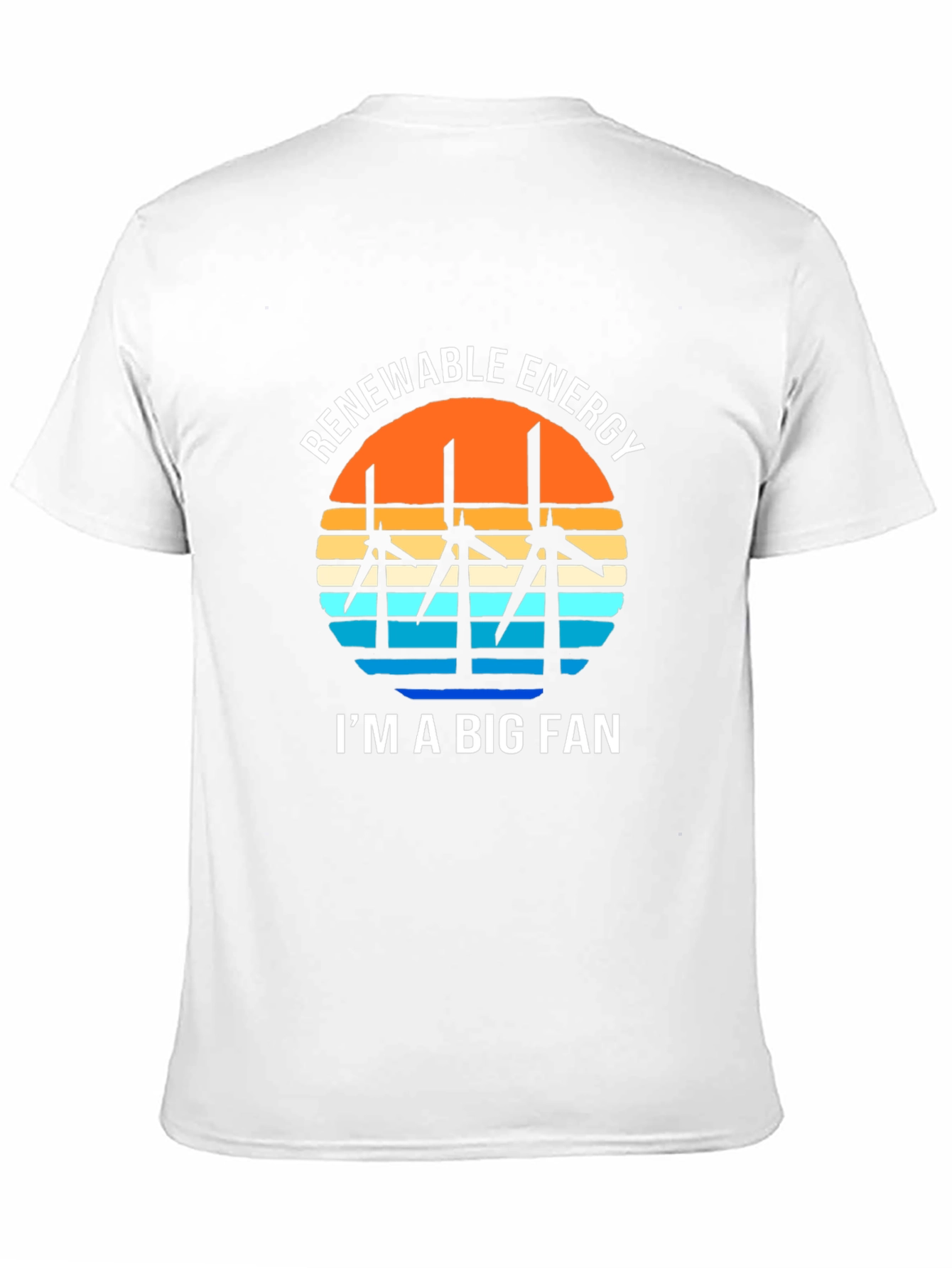 Renewable Energy Fan T-Shirt - Eco Friendly Design
