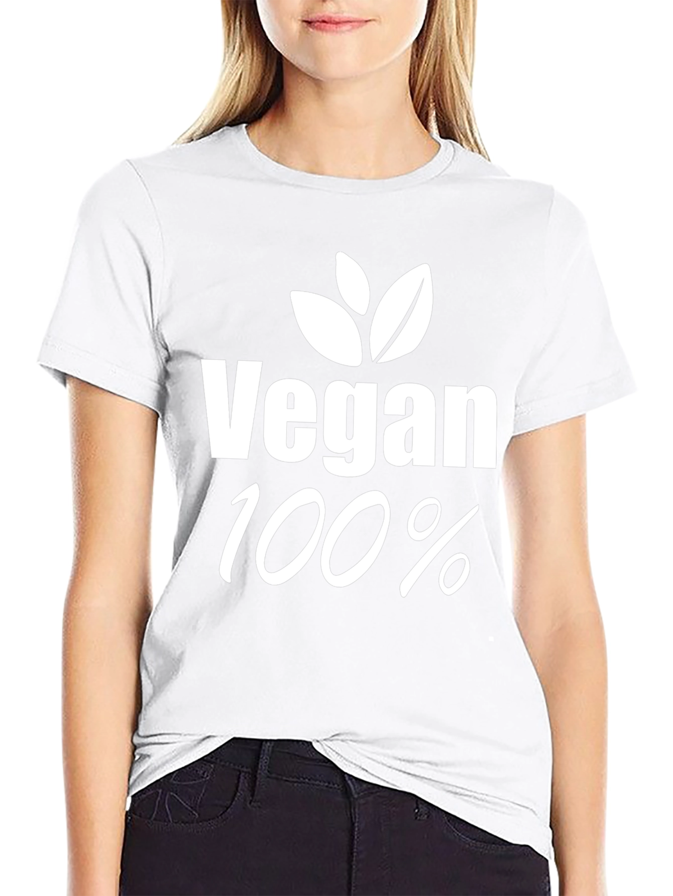Vegan 100% T-Shirt - Black