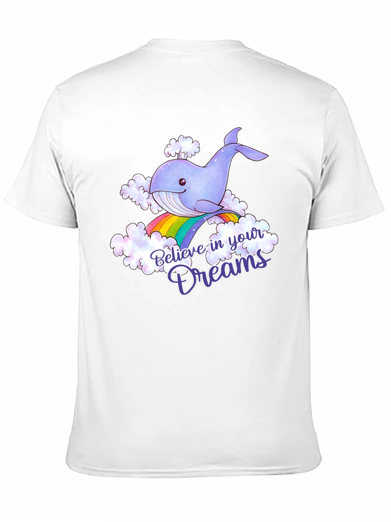 Believe in Your Dreams Whale Graphic Tee
