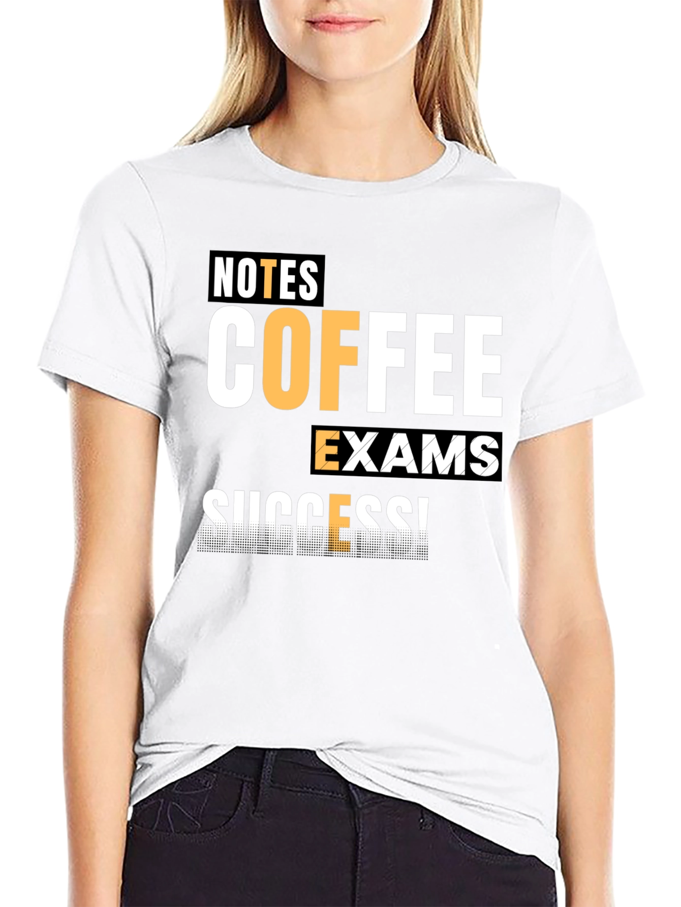 Notes Coffee Exams Success! T-Shirt