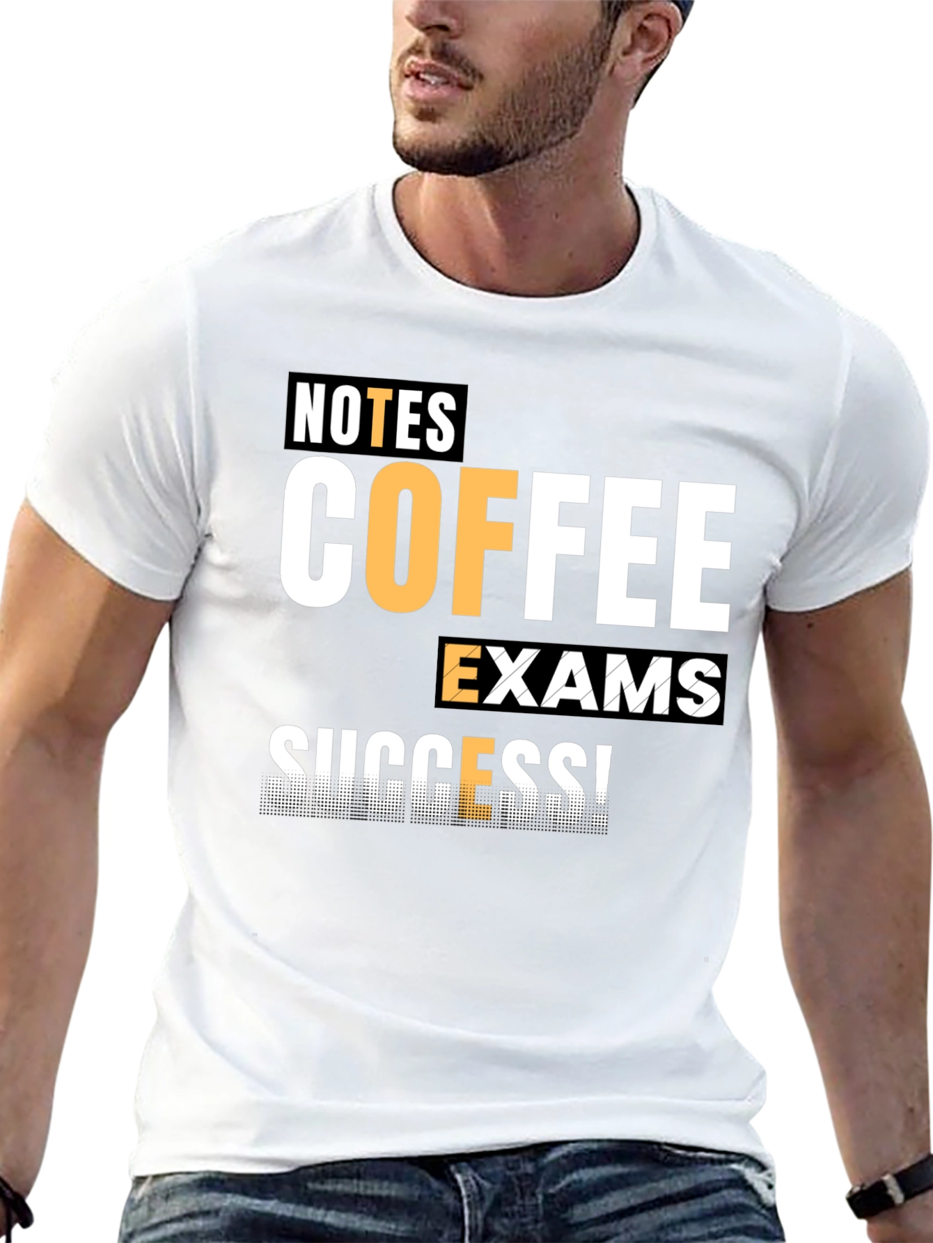 Notes Coffee Exams Success! T-Shirt