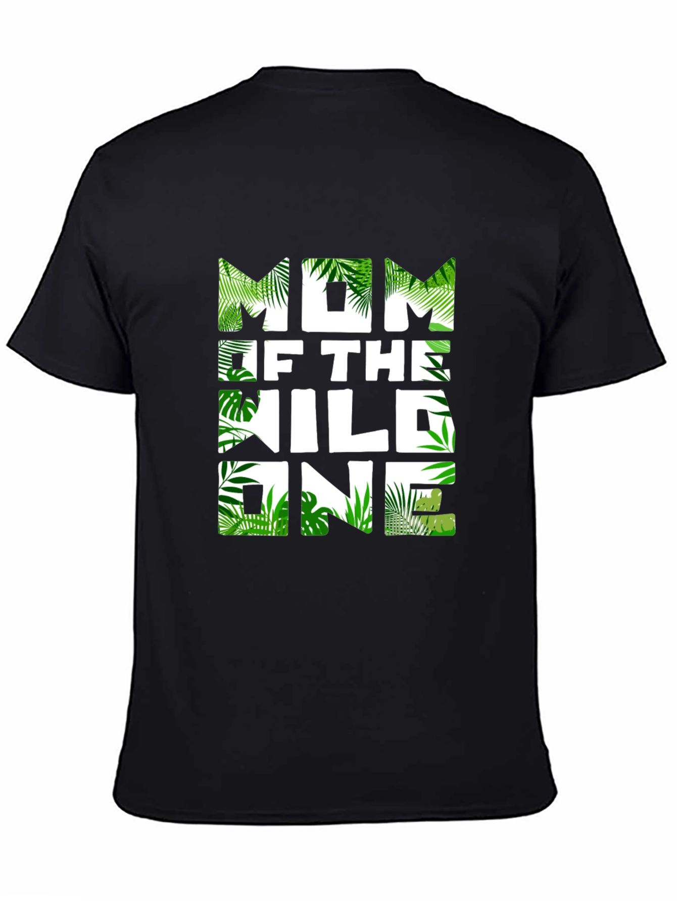 Mom of The Wild One Jungle Theme T-Shirt