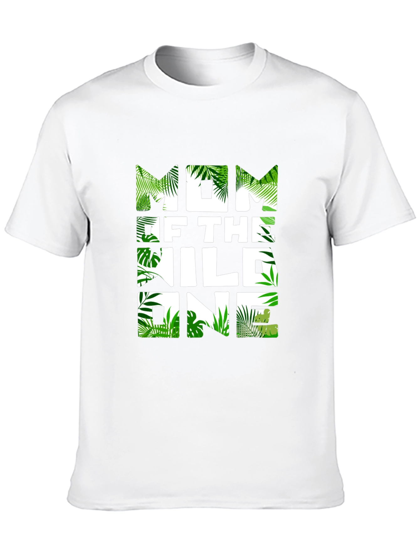 Mom of The Wild One Jungle Theme T-Shirt