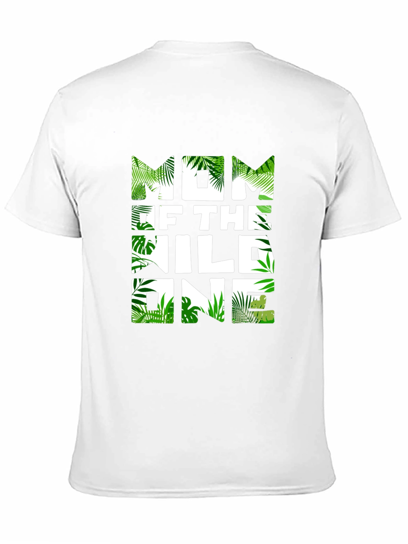 Mom of The Wild One Jungle Theme T-Shirt