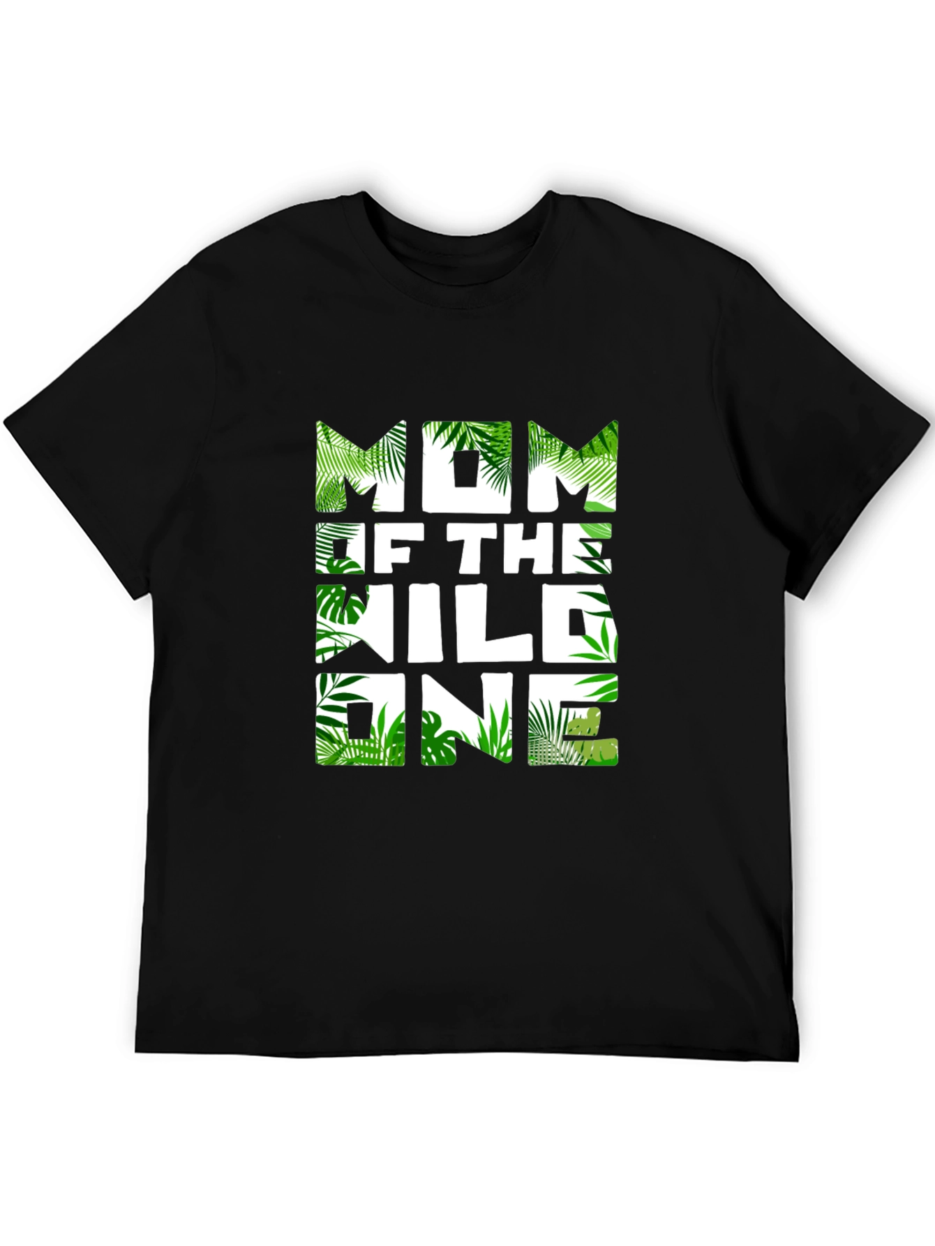 Mom of The Wild One Jungle Theme T-Shirt