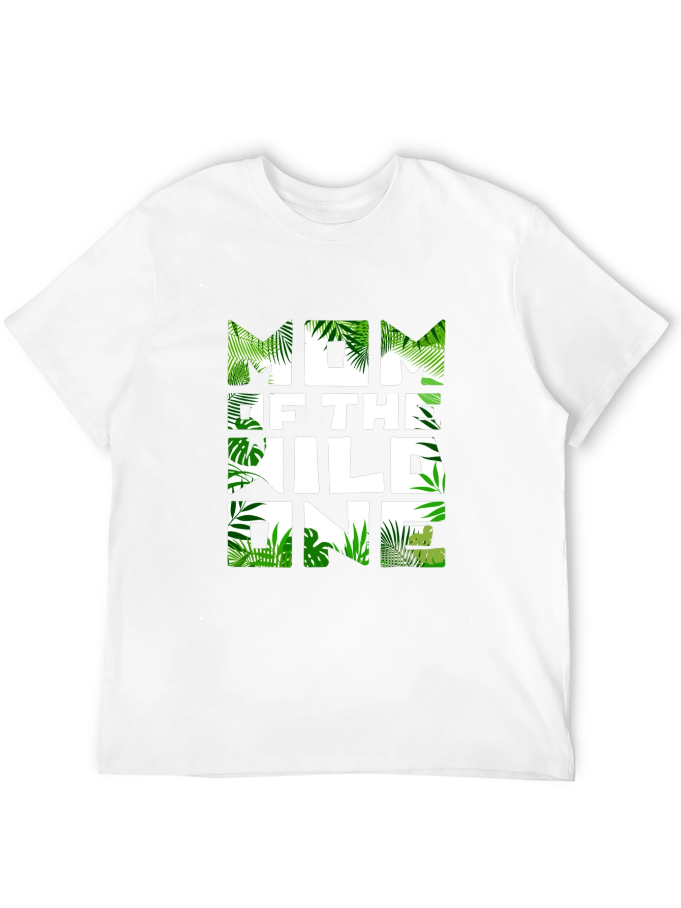 Mom of The Wild One Jungle Theme T-Shirt