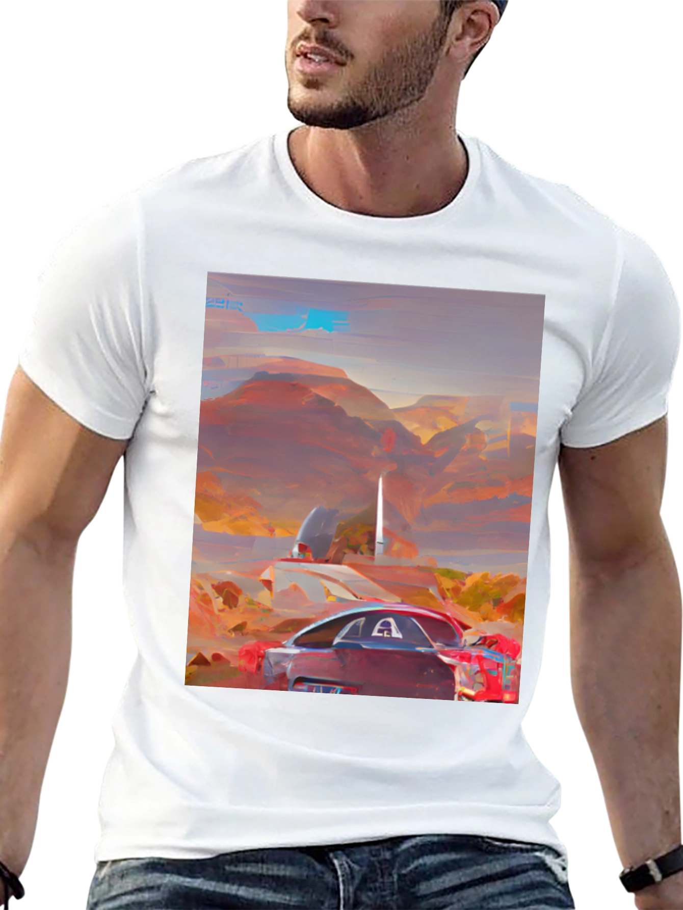 Desert Road Trip Graphic Tee