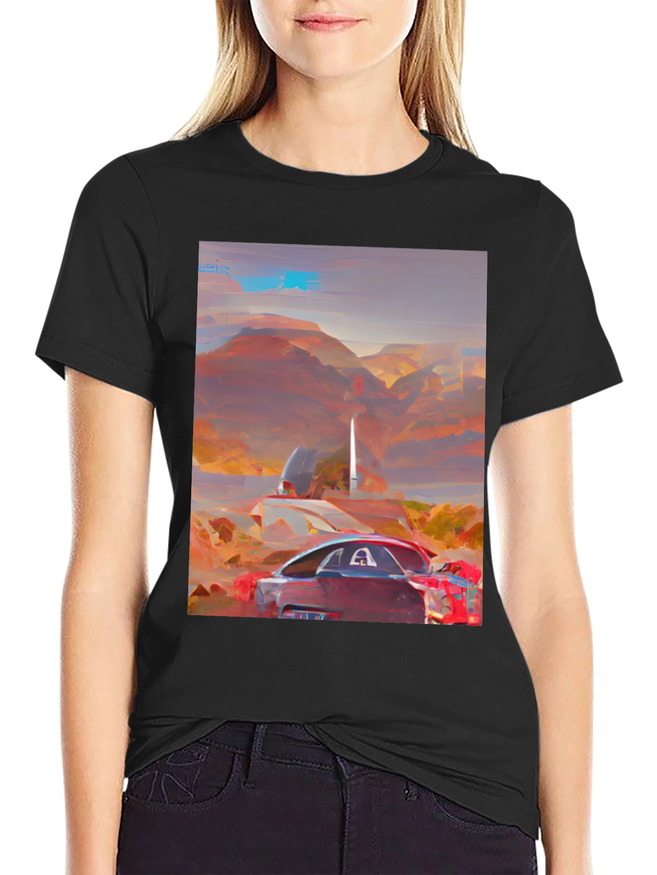 Desert Road Trip Graphic Tee