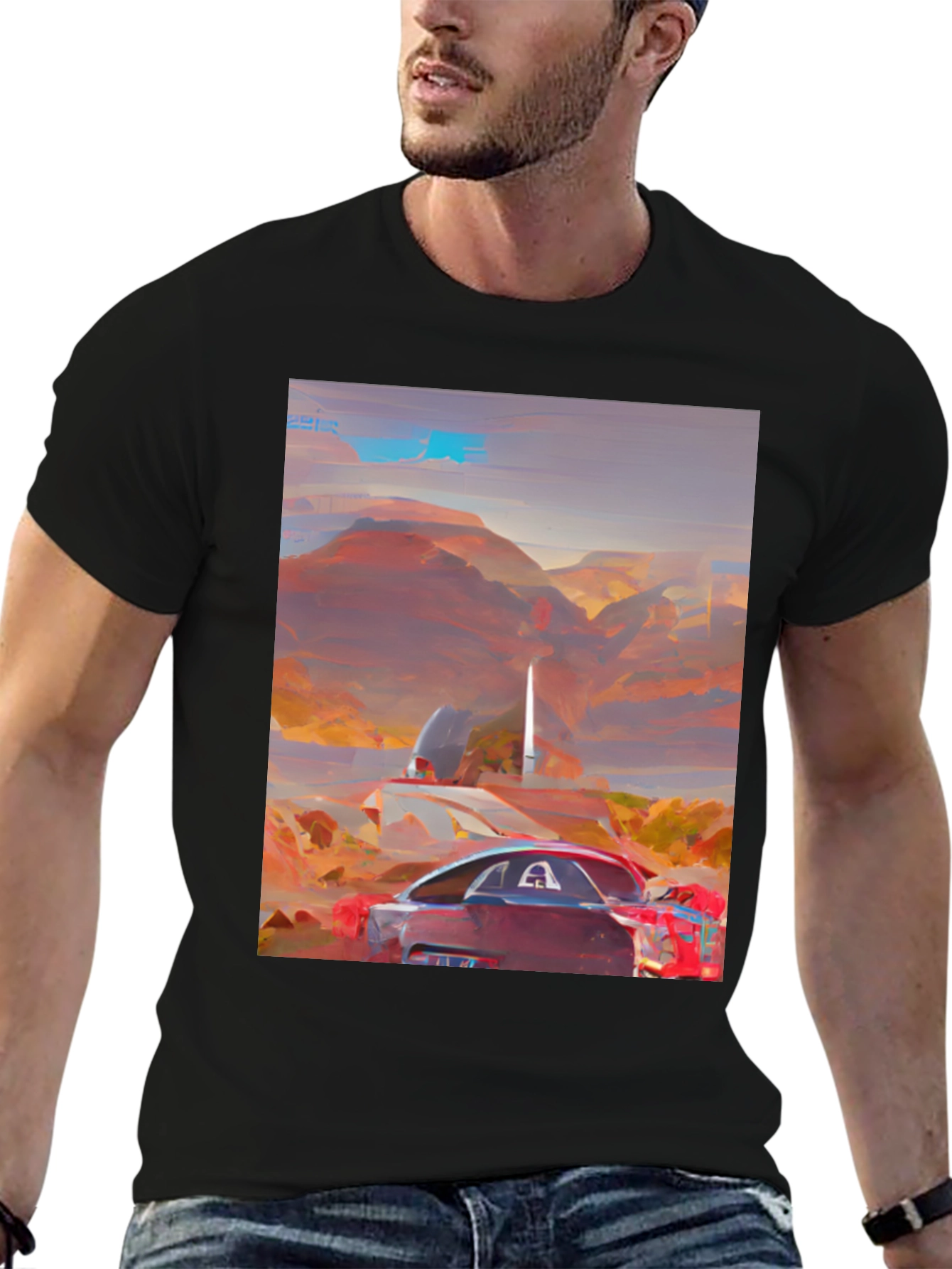 Desert Road Trip Graphic Tee