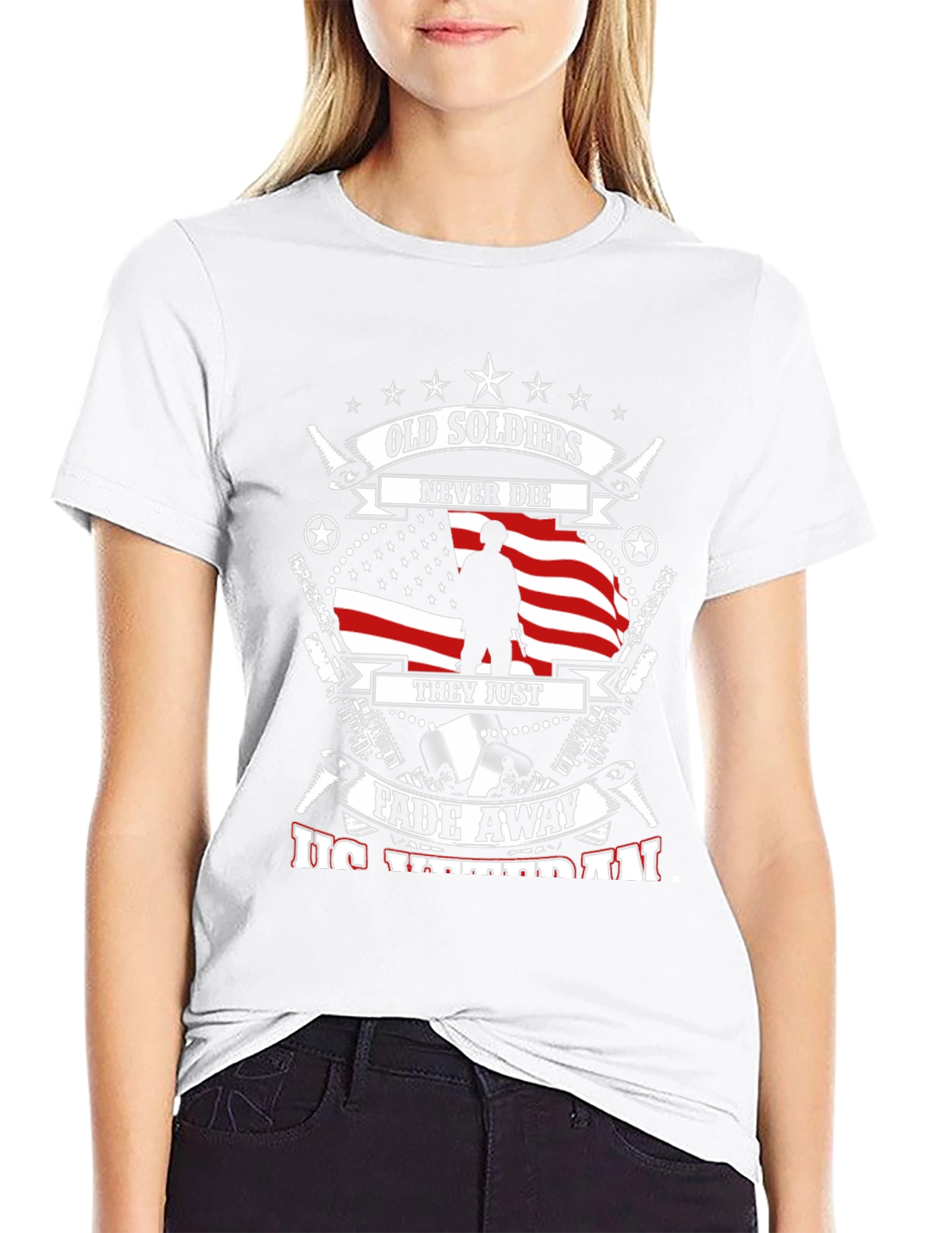 Old Soldiers Never Die T-Shirt - Veteran Pride