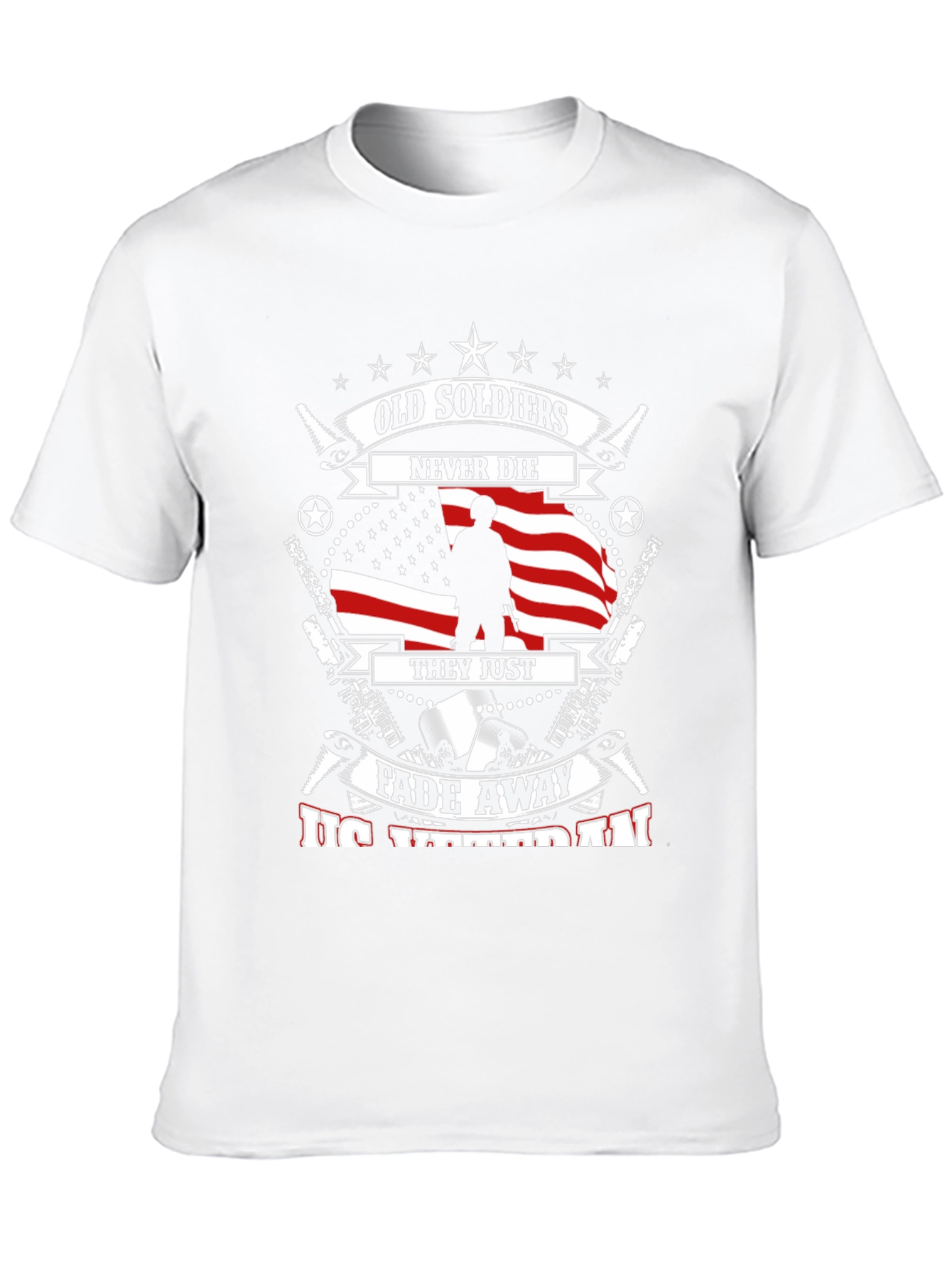 Old Soldiers Never Die T-Shirt - Veteran Pride
