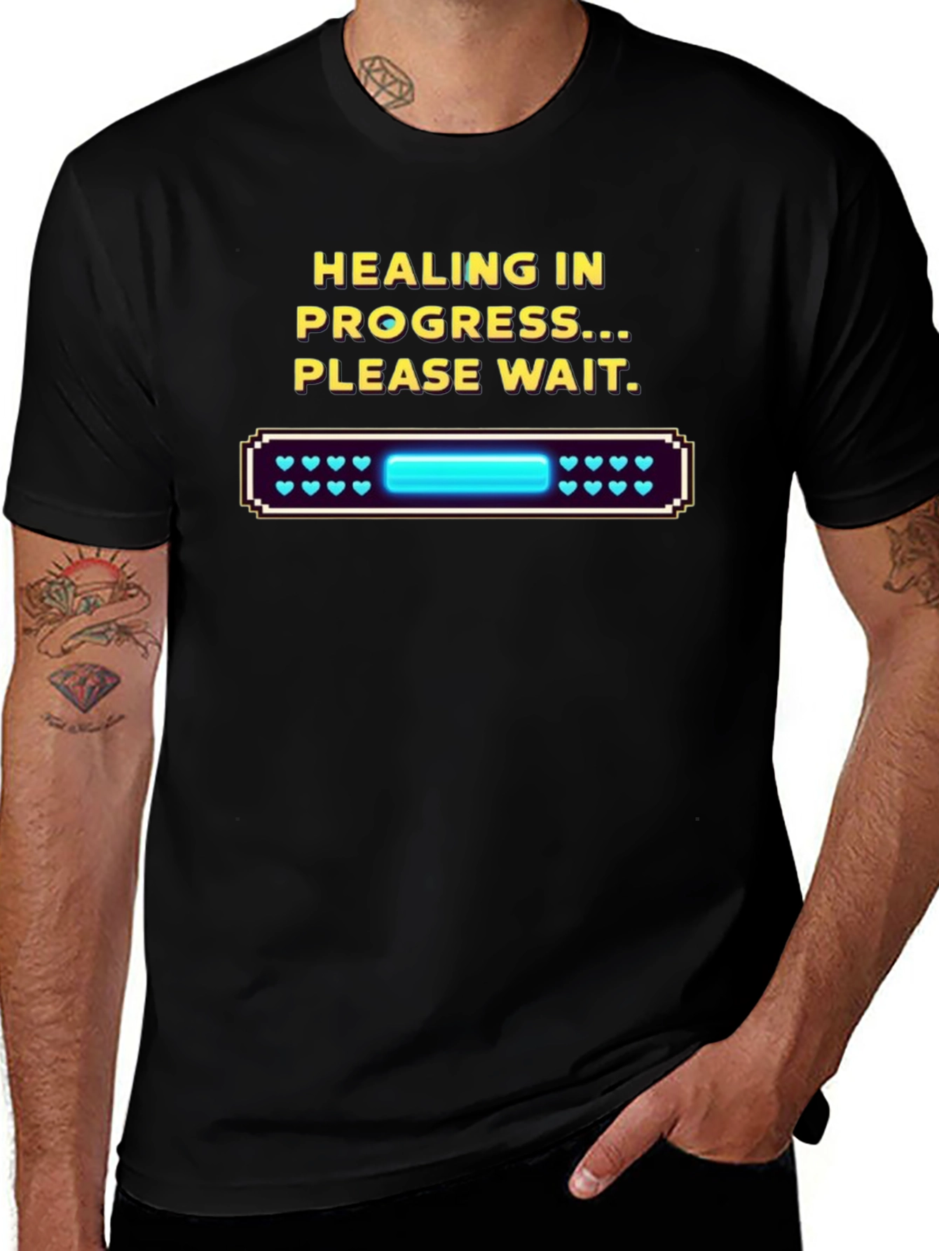 Healing in Progress T-Shirt - Gamer Tee