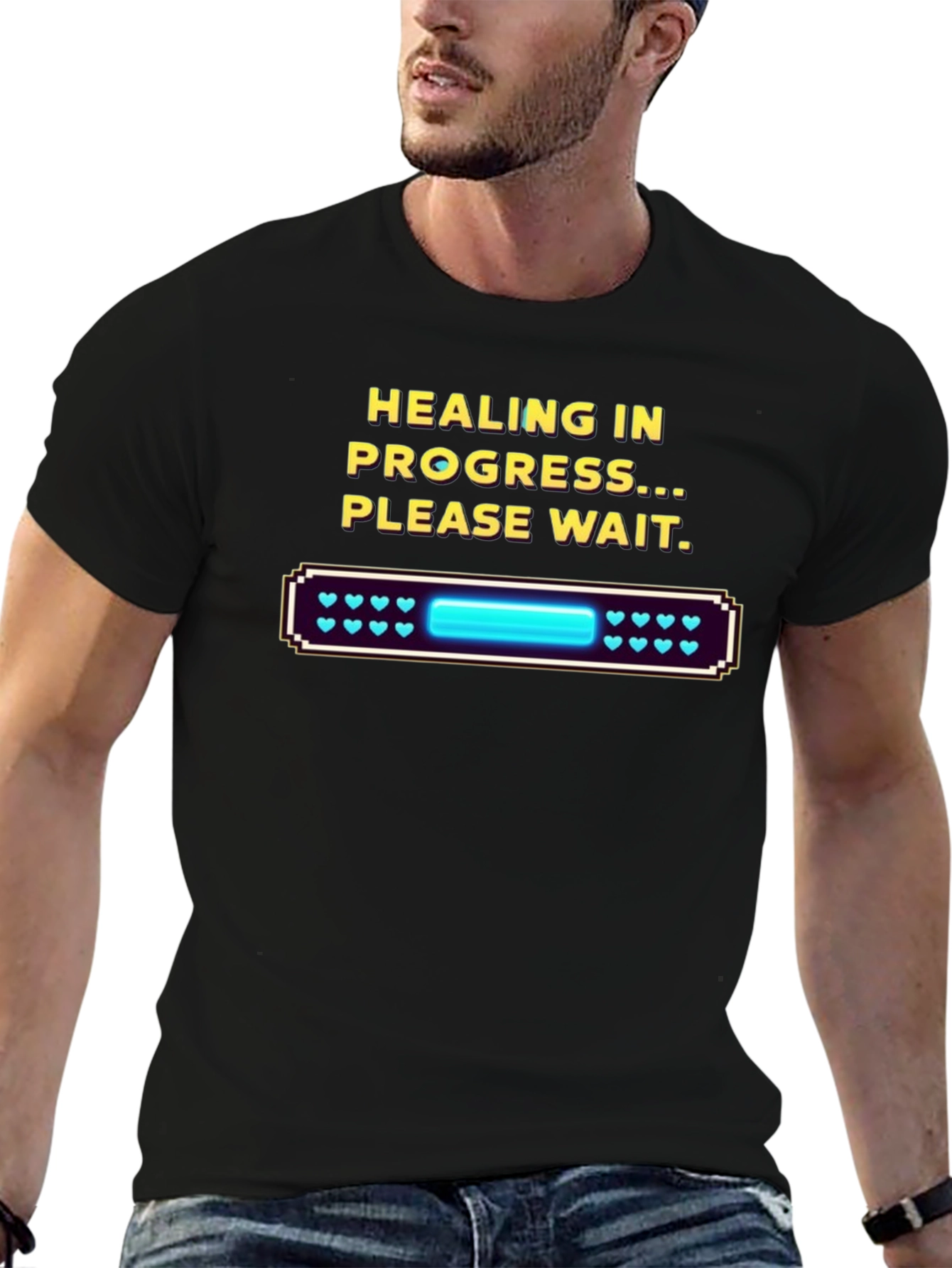 Healing in Progress T-Shirt - Gamer Tee