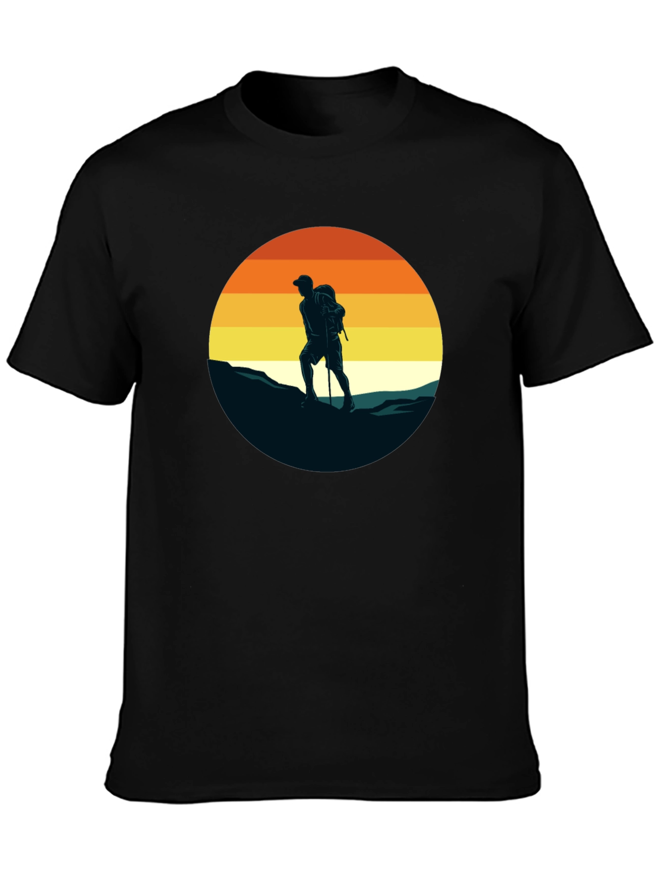 Hiking Sunset Graphic Tee