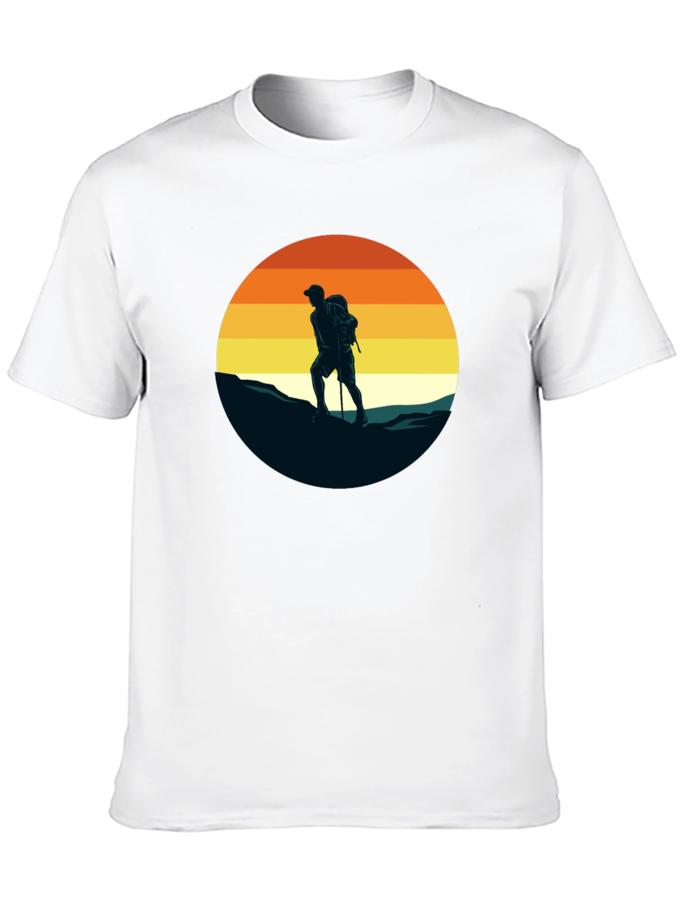 Hiking Sunset Graphic Tee