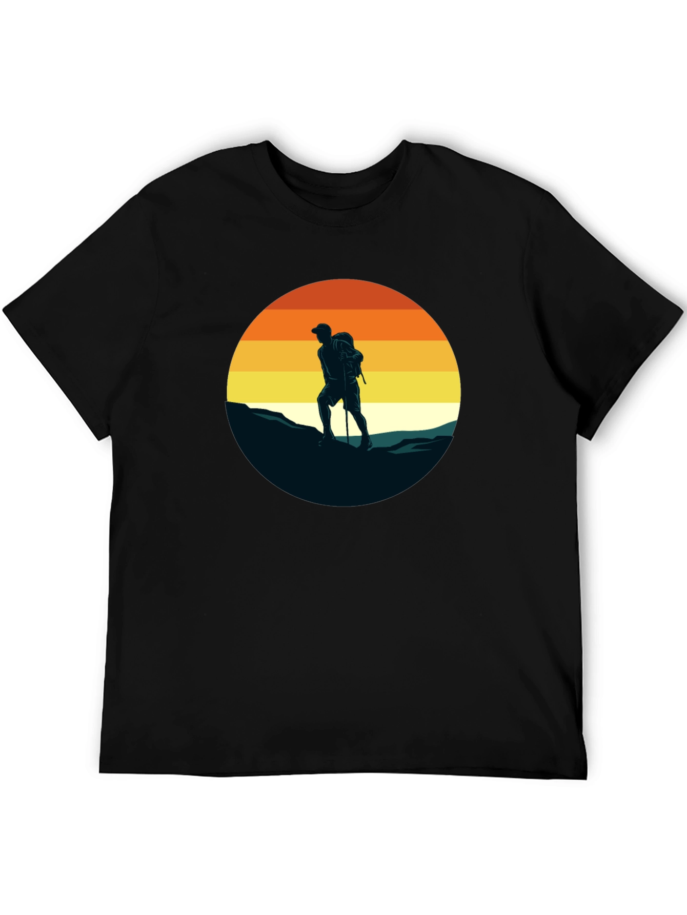 Hiking Sunset Graphic Tee