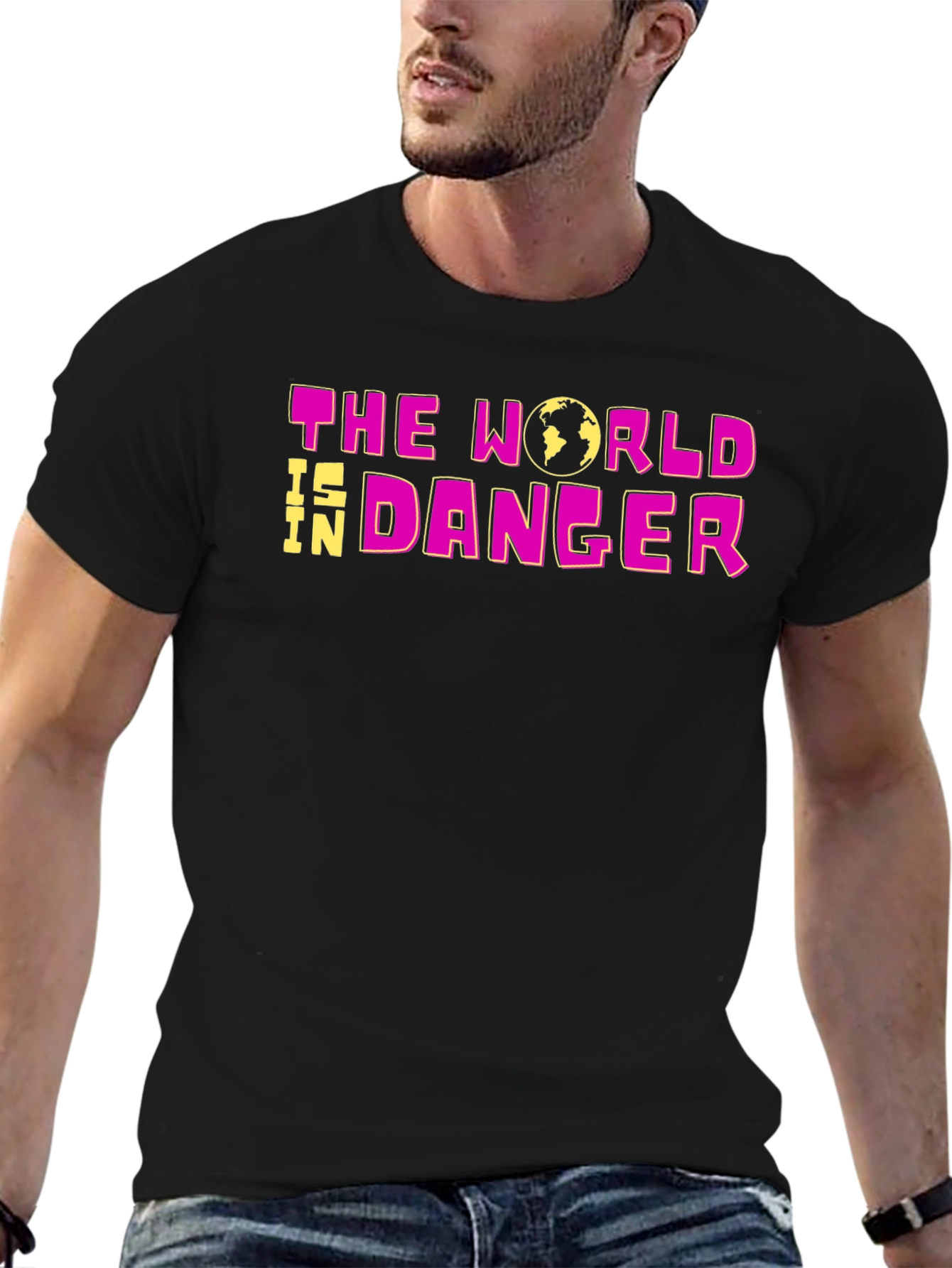 The World Is In Danger Graphic T-Shirt