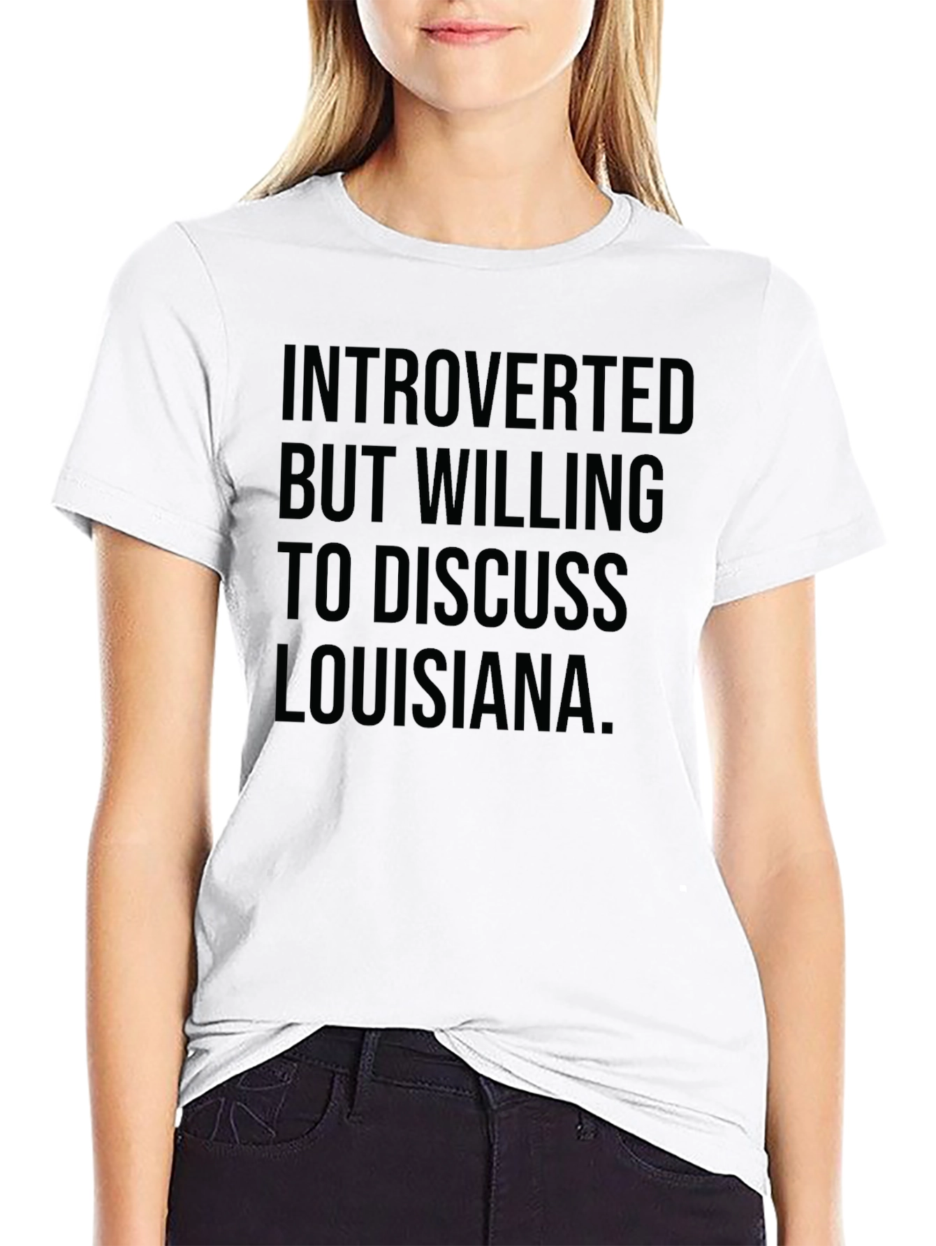 Introverted Louisiana T-Shirt