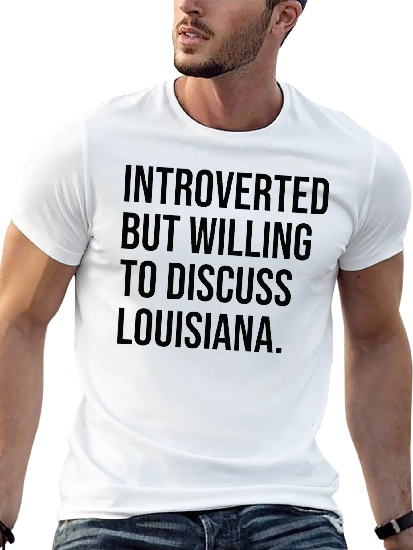 Introverted Louisiana T-Shirt