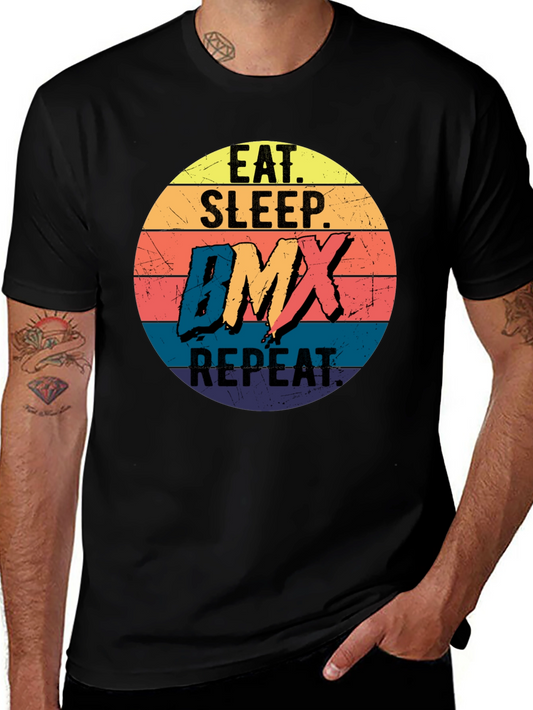 Eat Sleep BMX Repeat T-Shirt