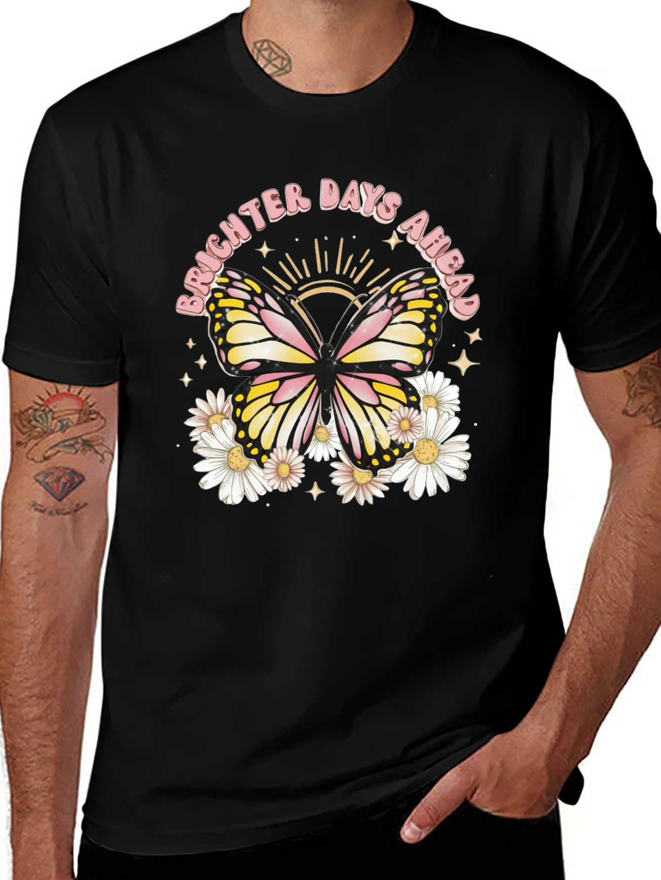 Brighter Days Ahead Butterfly T-Shirt
