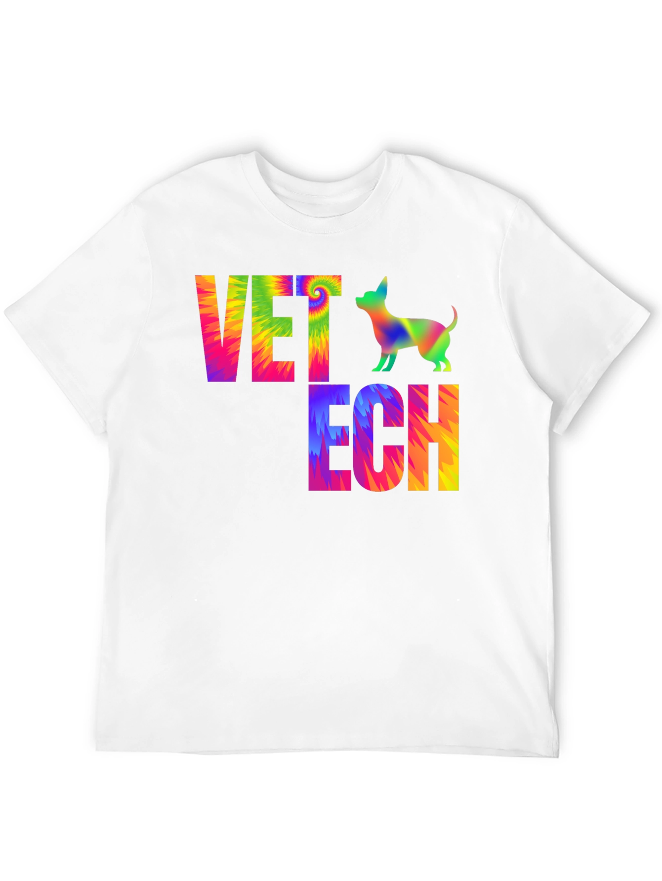 Vet Tech Tie Dye T-Shirt