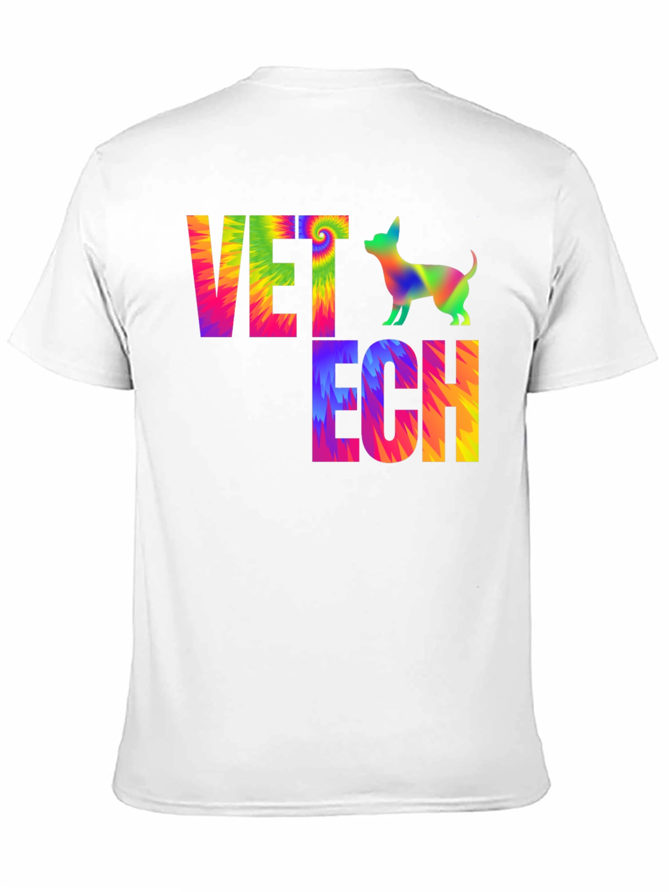 Vet Tech Tie Dye T-Shirt
