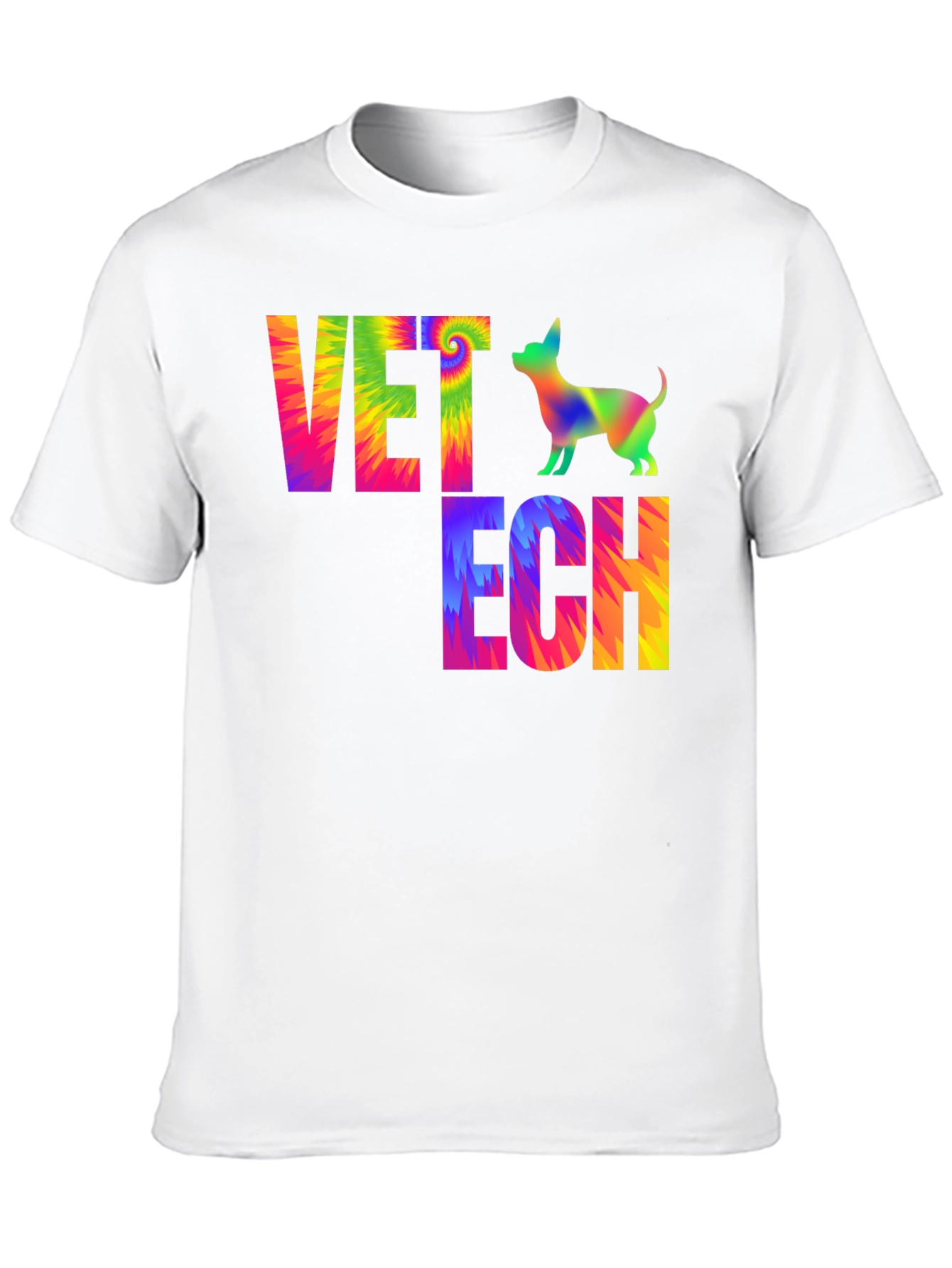 Vet Tech Tie Dye T-Shirt