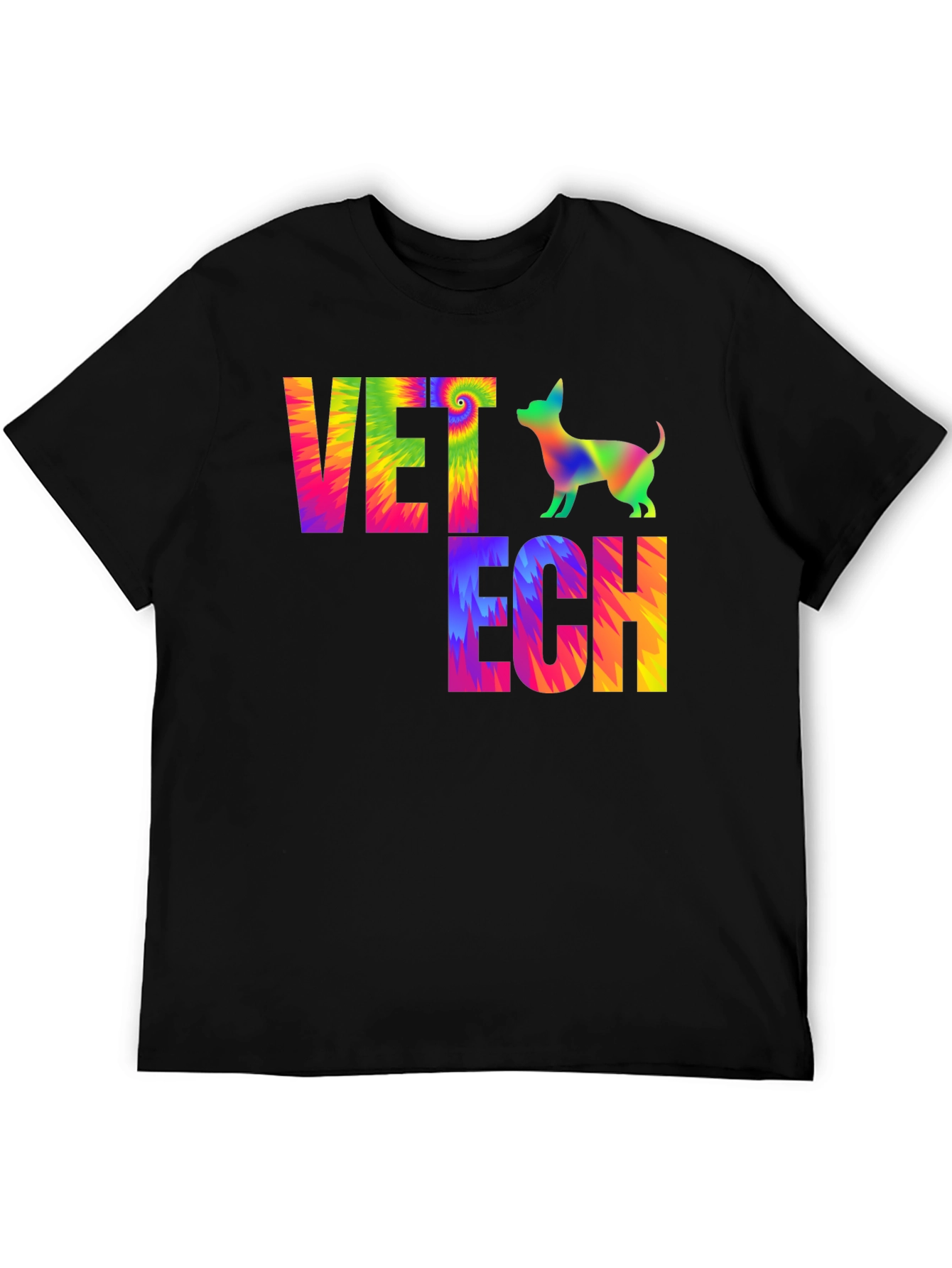 Vet Tech Tie Dye T-Shirt