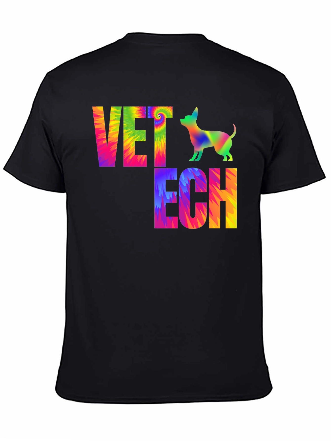 Vet Tech Tie Dye T-Shirt