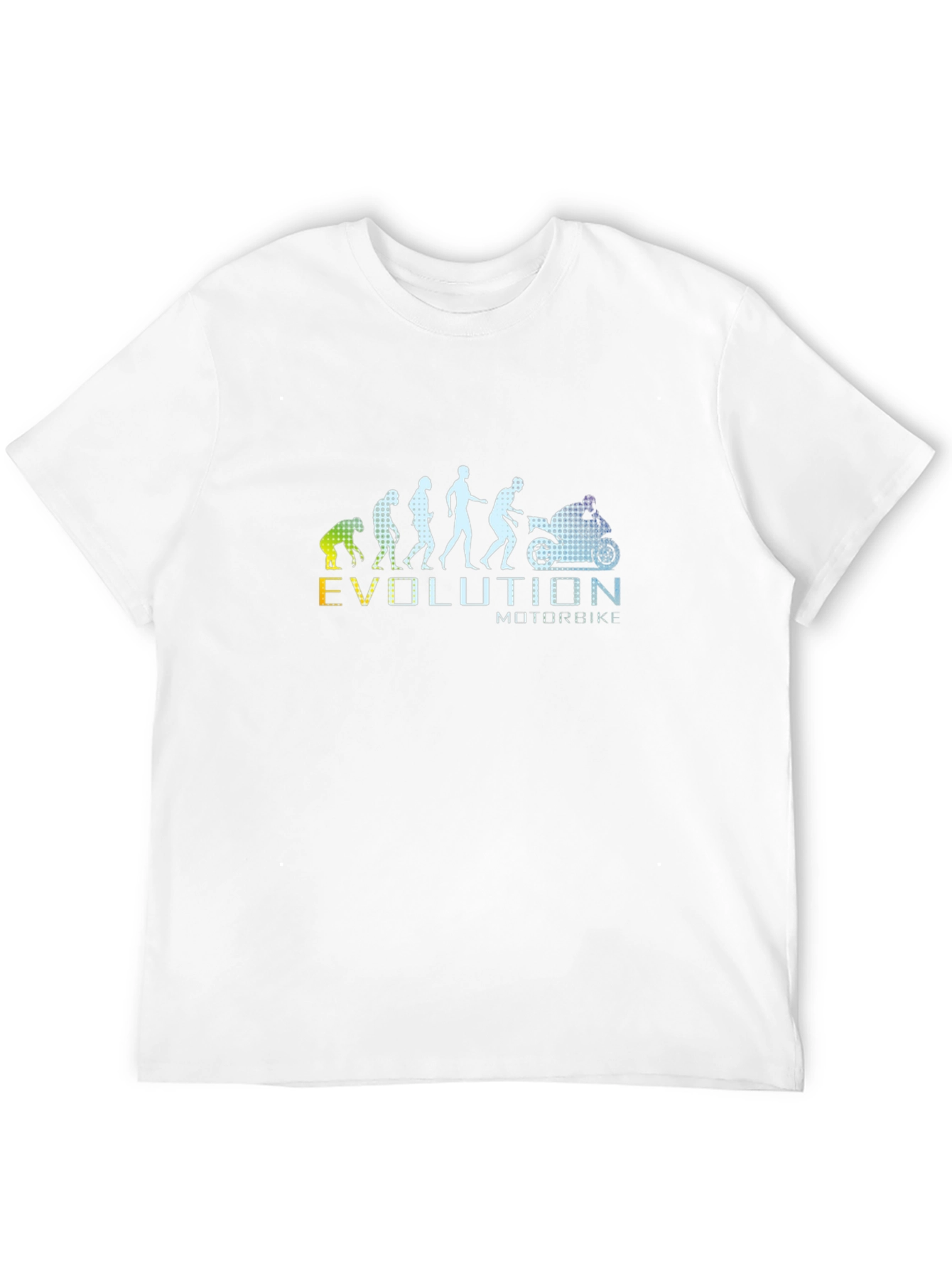 Evolution of Motorcycle Mens Black T-Shirt