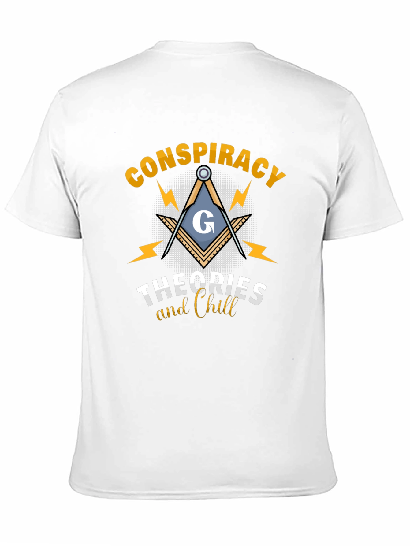 Conspiracy Theories & Chill Black T-Shirt