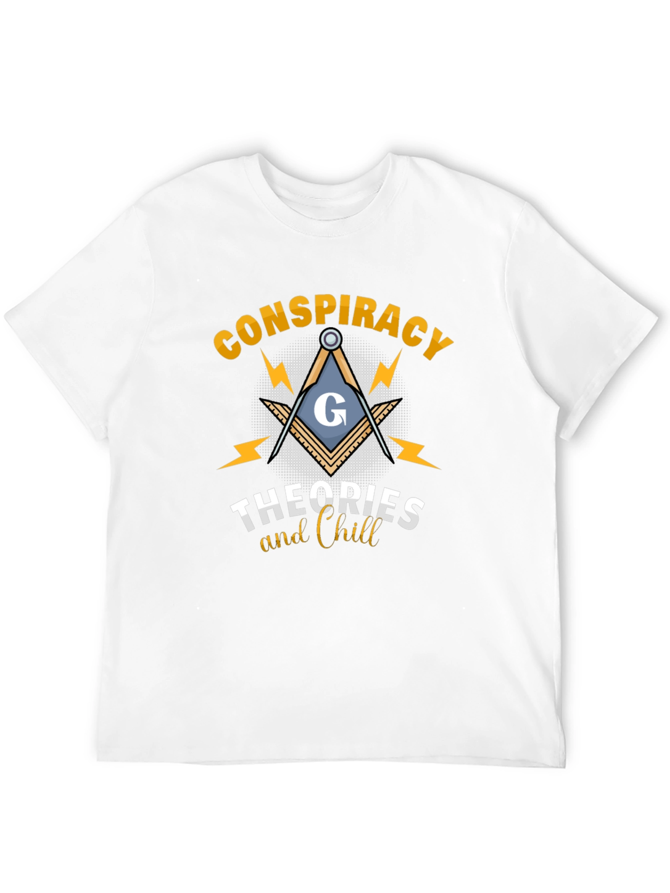 Conspiracy Theories & Chill Black T-Shirt