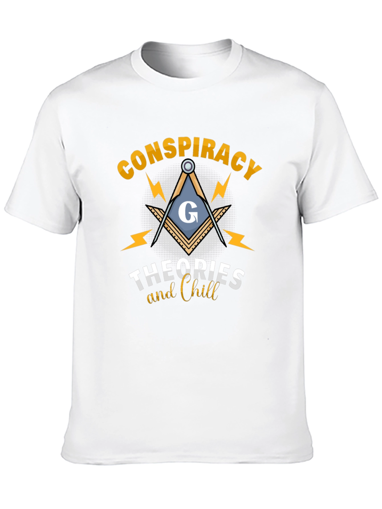 Conspiracy Theories & Chill Black T-Shirt