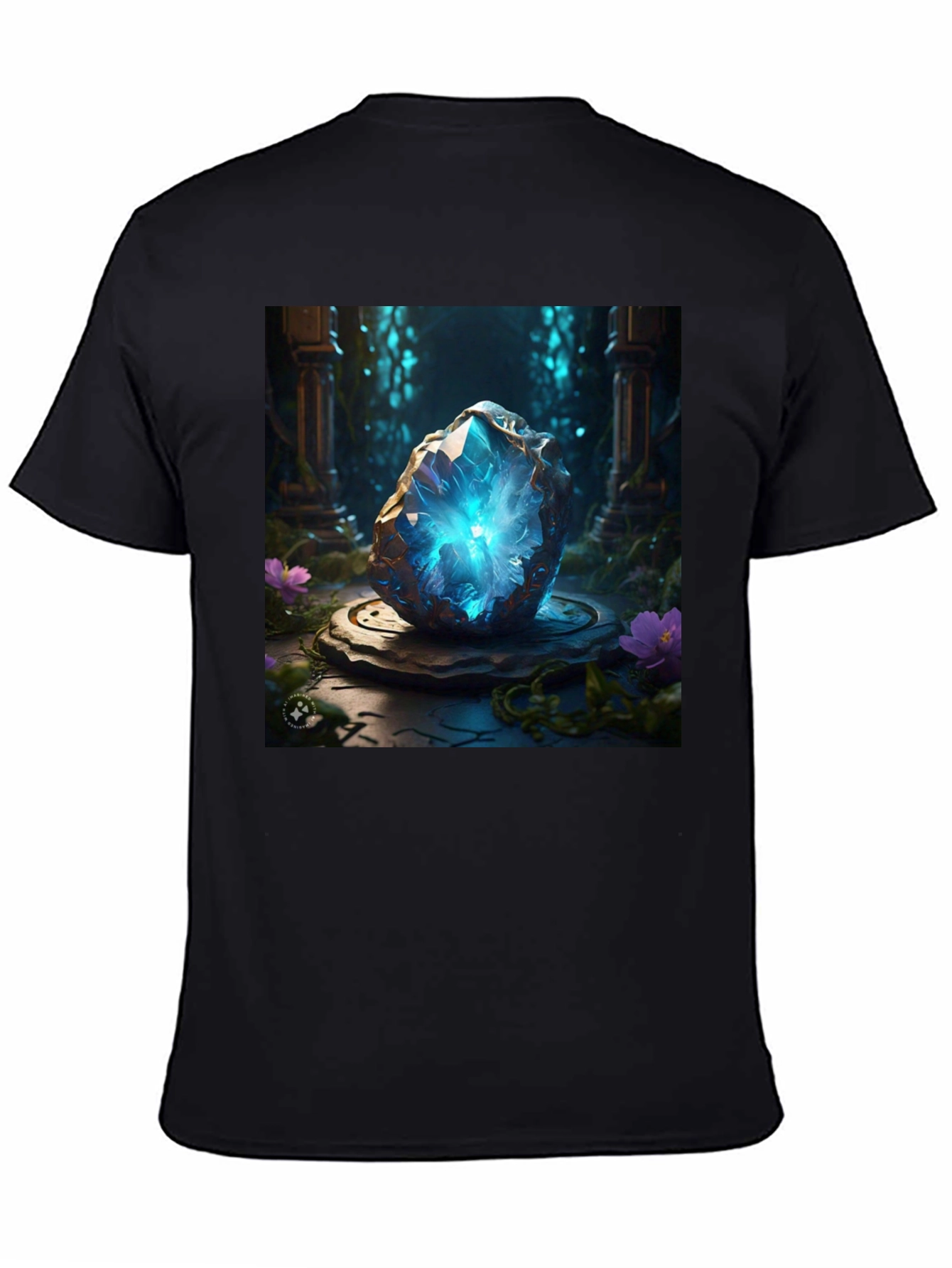 Mystic Crystal Black T-Shirt