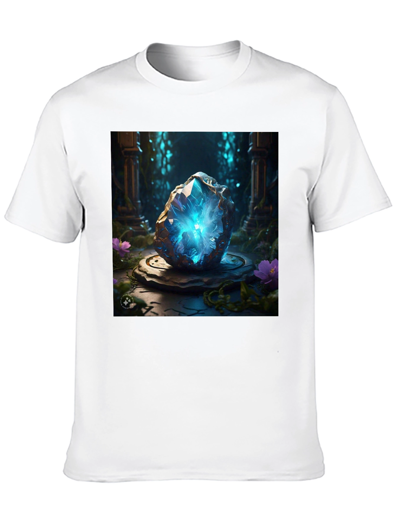 Mystic Crystal Black T-Shirt