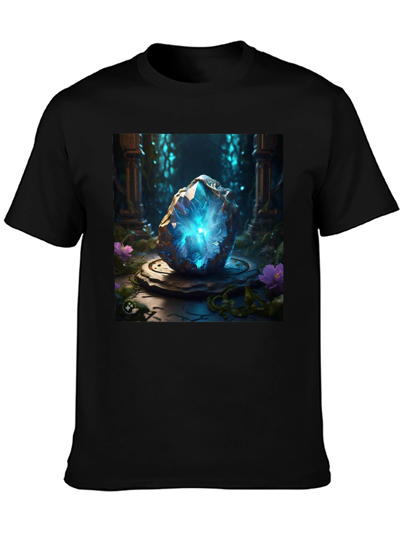 Mystic Crystal Black T-Shirt