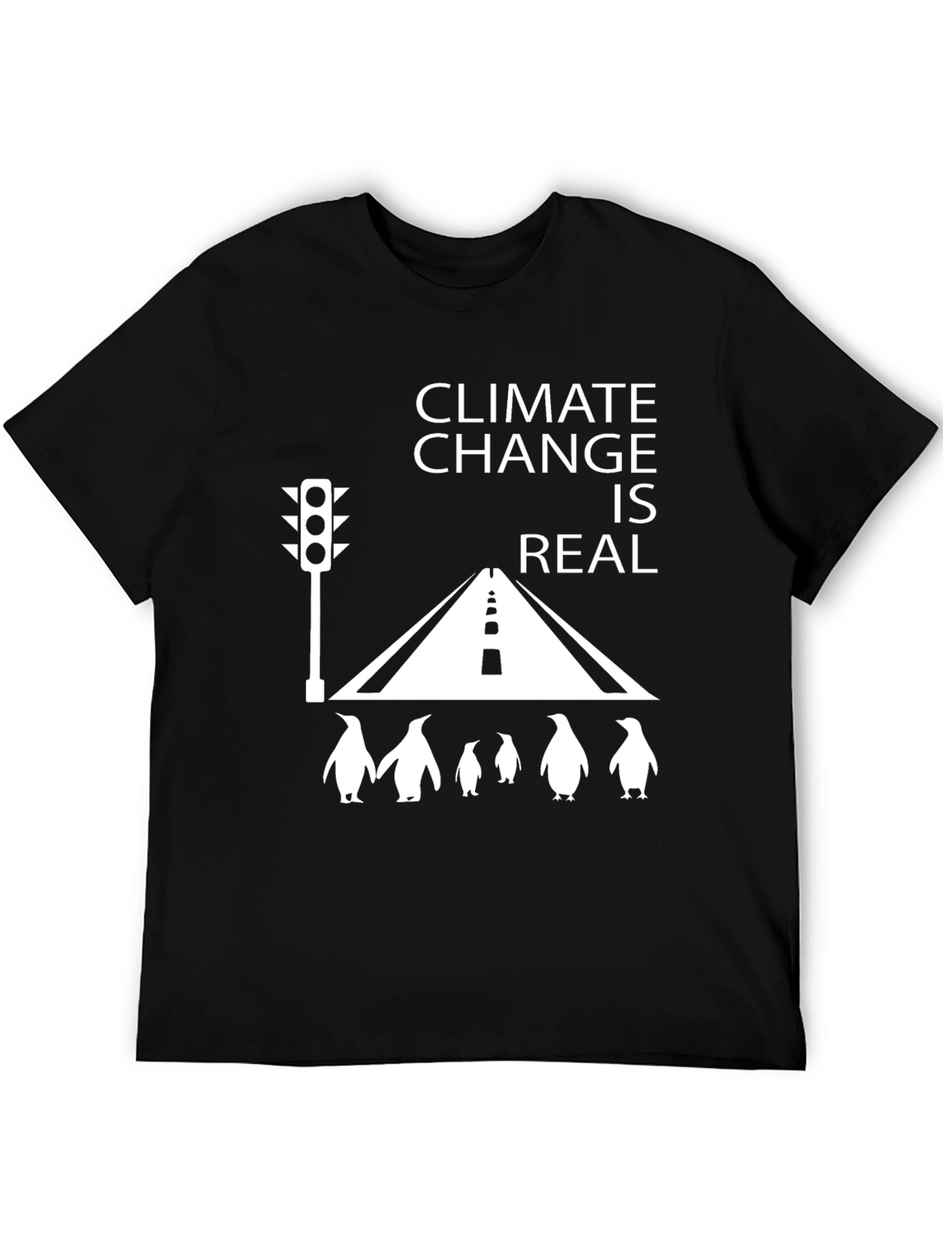 Climate Change Penguin Graphic Tee